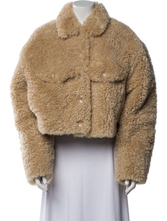 Étoile Isabel Marant Wool Faux Fur Jacket