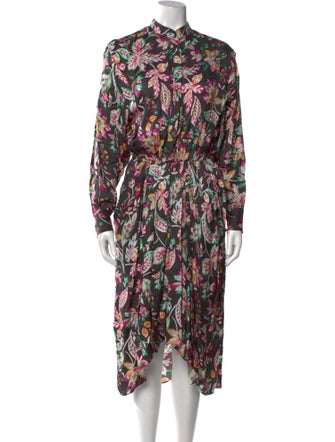 Étoile Isabel Marant Floral Print Long Dress