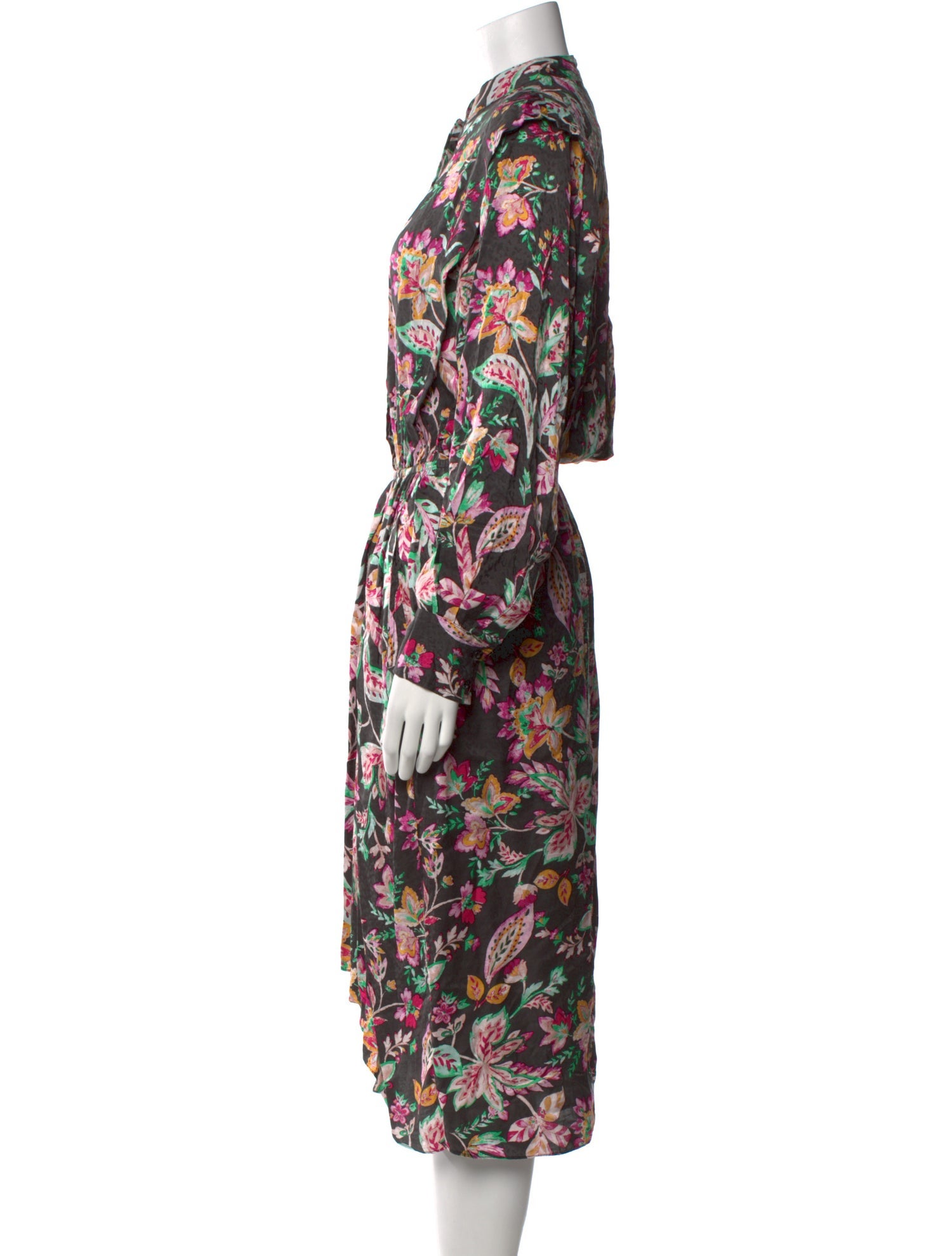 Étoile Isabel Marant Floral Print Long Dress