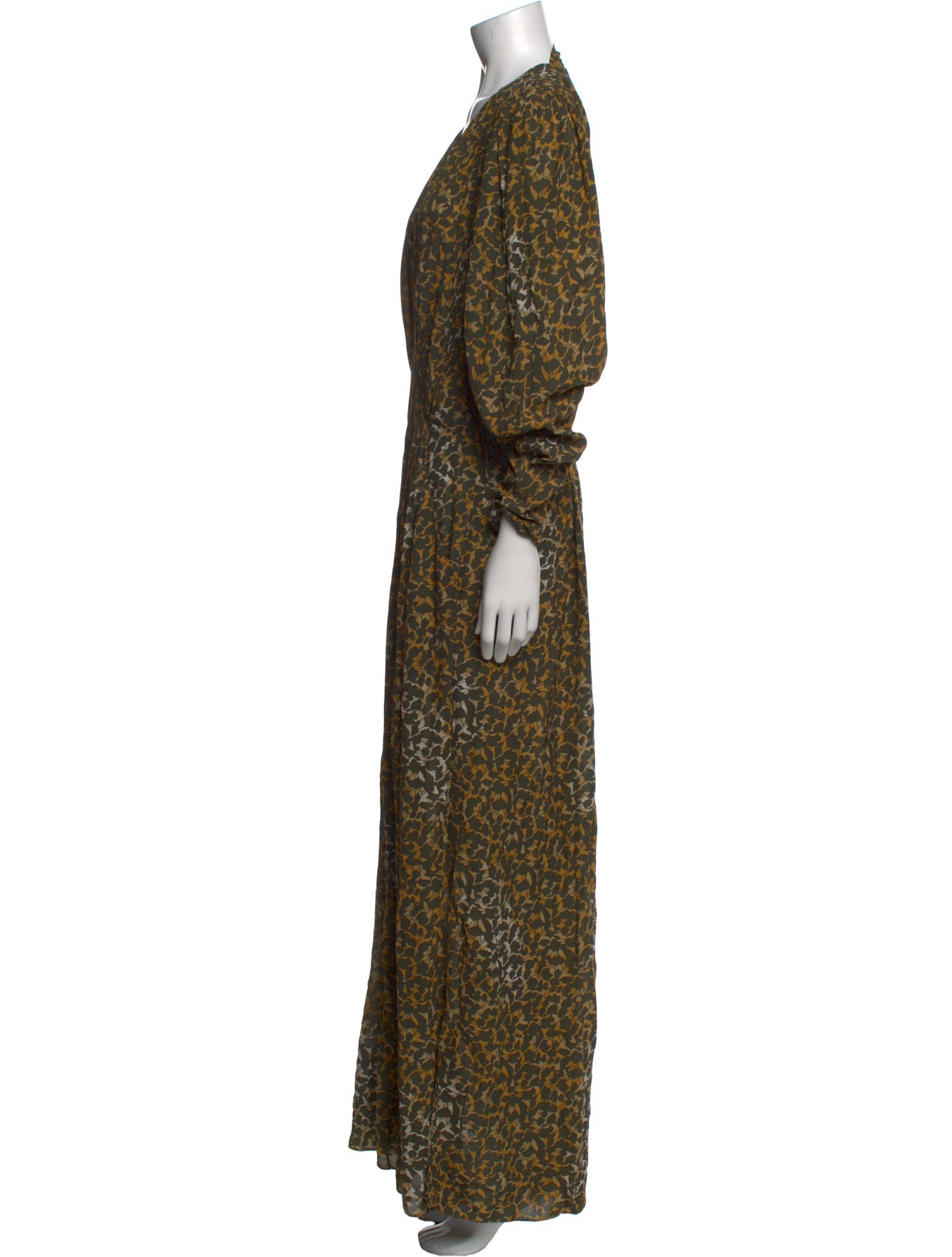 Étoile Isabel Marant Animal Print Long Dress