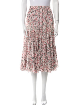 Étoile Isabel Marant Printed Midi Length Skirt
