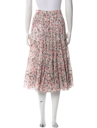 Étoile Isabel Marant Printed Midi Length Skirt