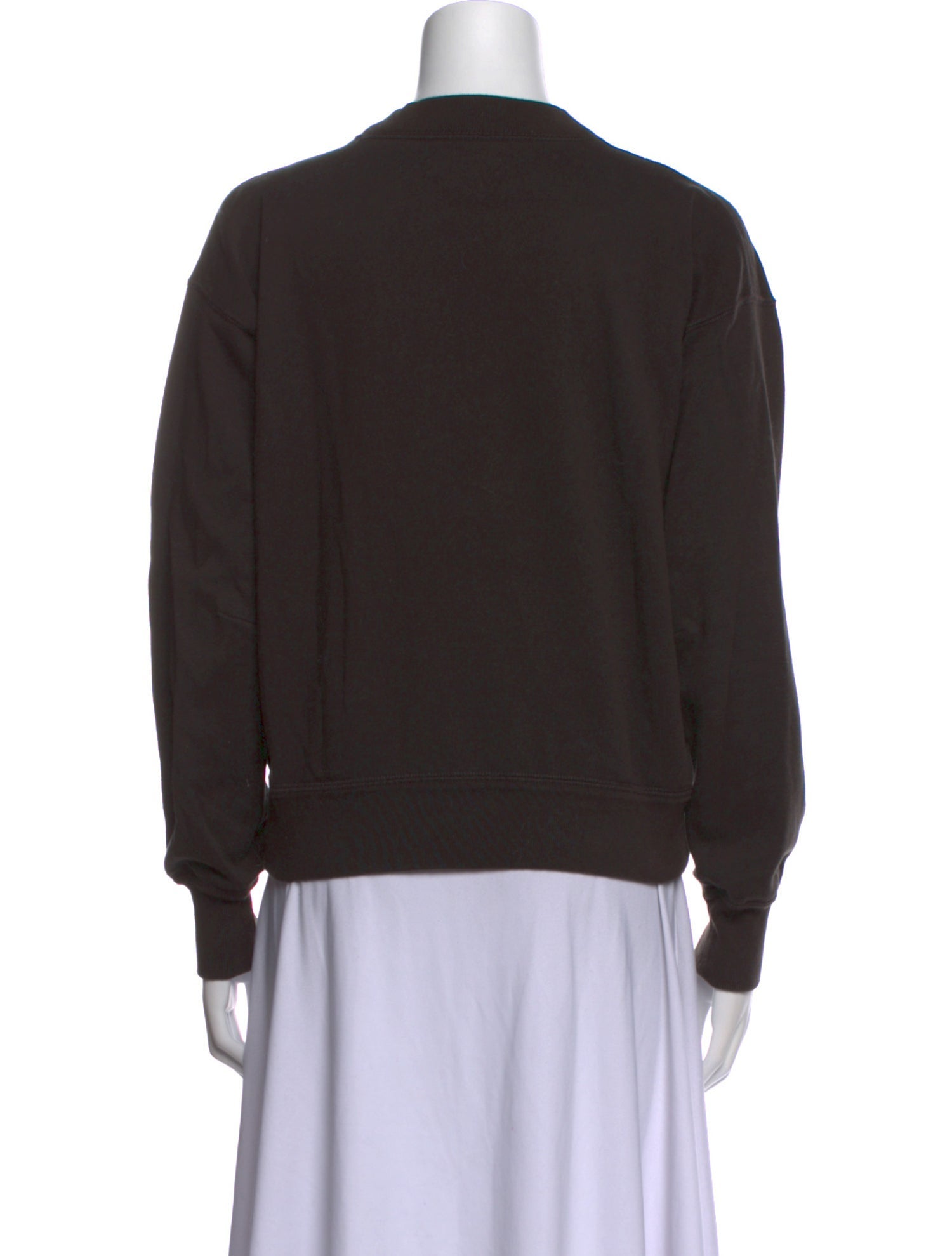 Étoile Isabel Marant Graphic Print Mock Neck Sweater