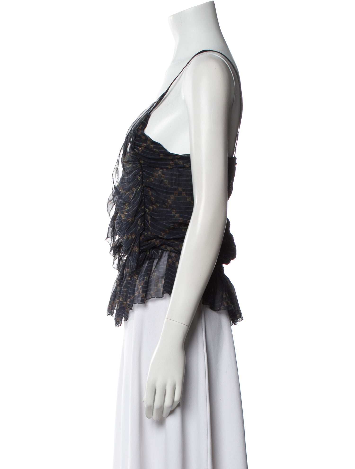 Étoile Isabel Marant Silk Printed Top