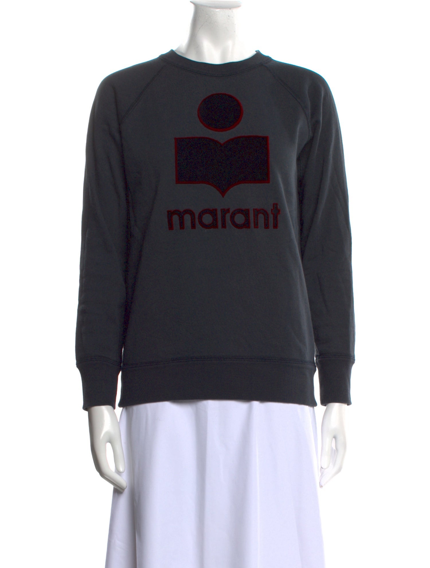 Étoile Isabel Marant Graphic Print Crew Neck Sweatshirt