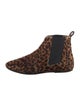 Étoile Isabel Marant Ponyhair Animal Print Chelsea Boots