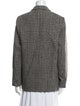 Étoile Isabel Marant Wool Plaid Print Blazer