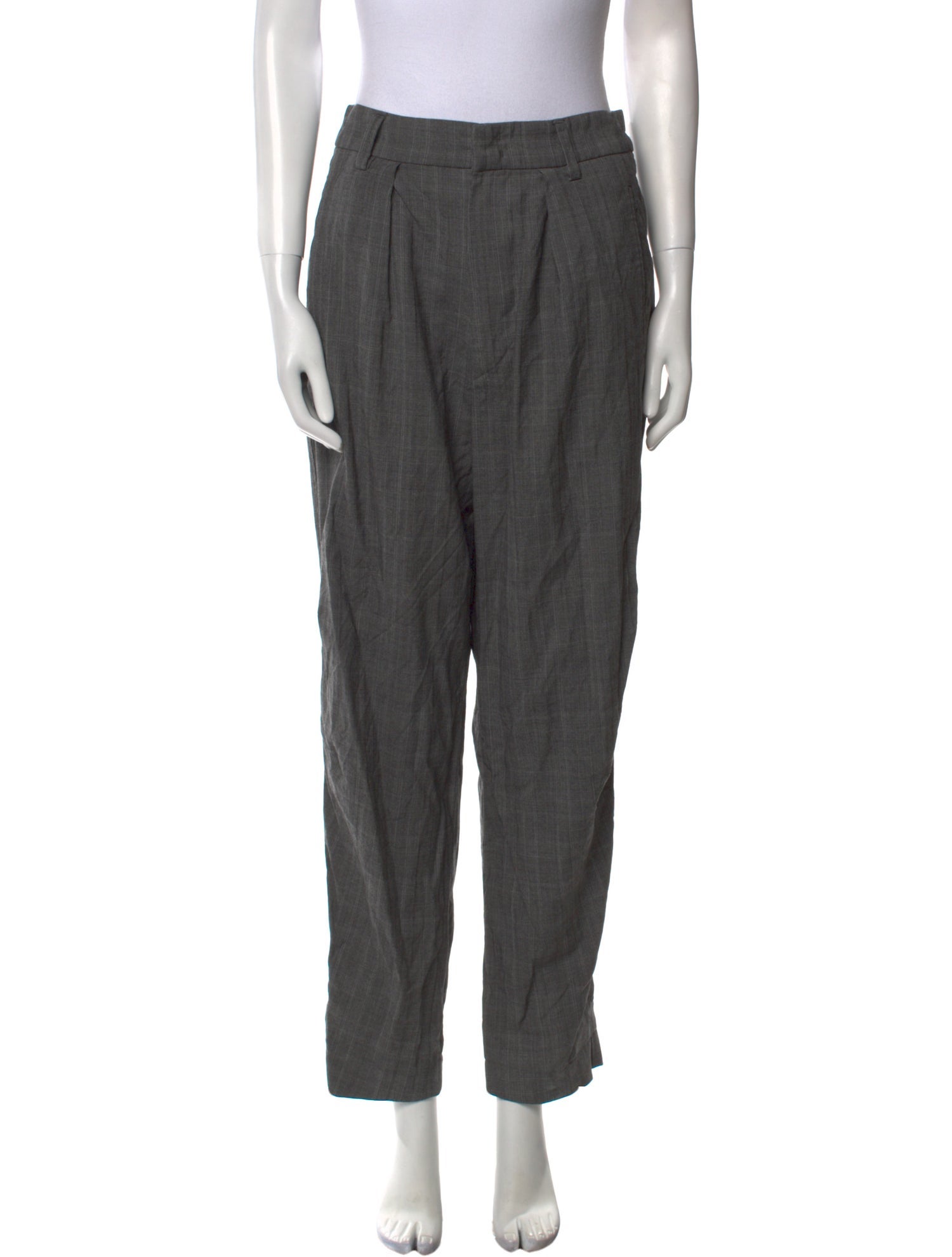 Étoile Isabel Marant Virgin Wool Straight Leg Pants
