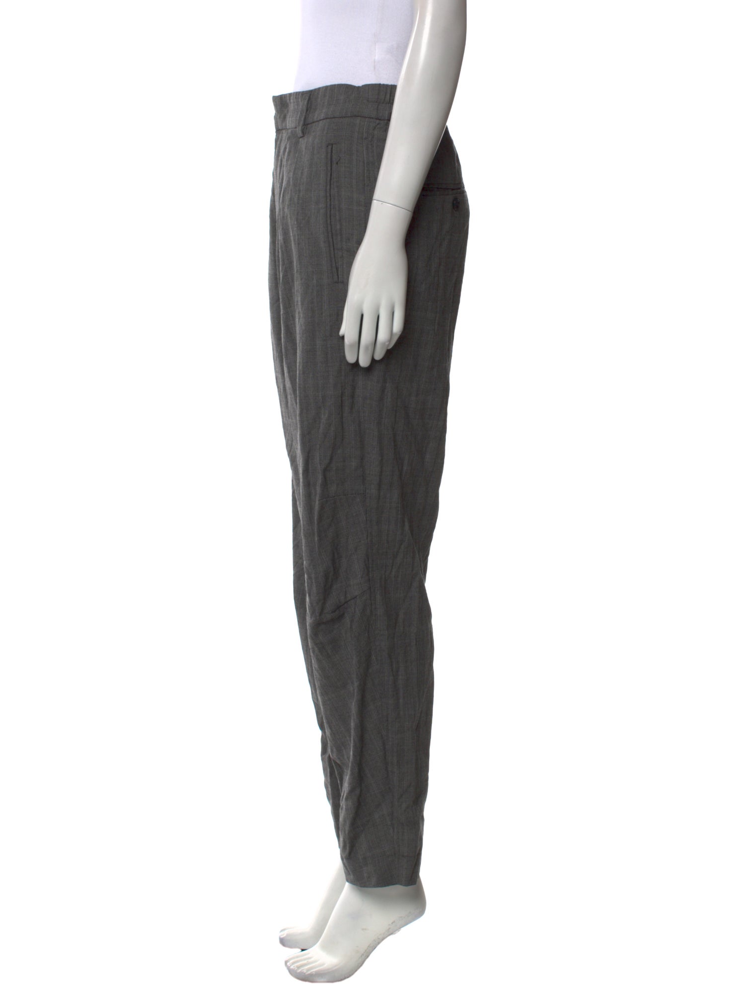 Étoile Isabel Marant Virgin Wool Straight Leg Pants