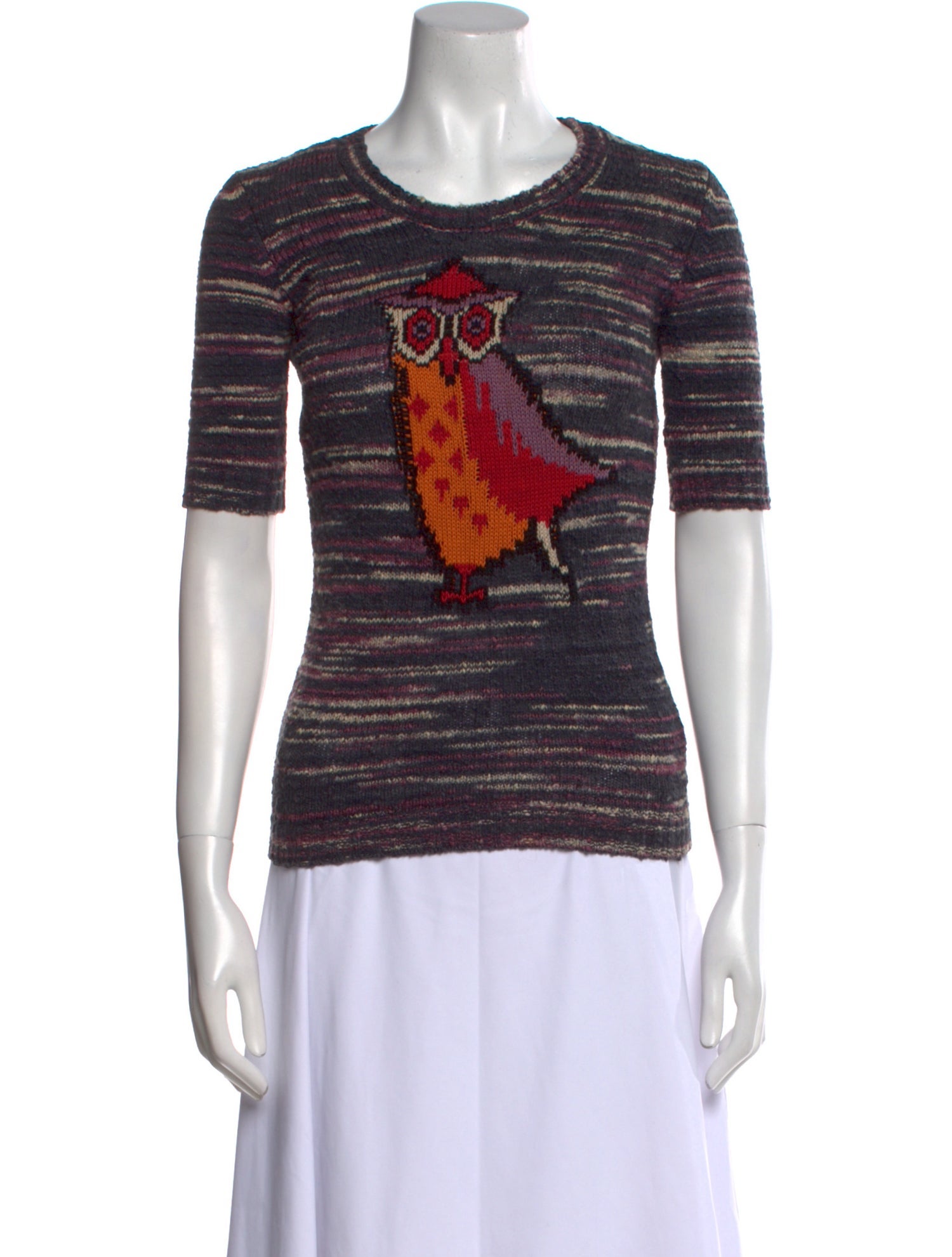 Étoile Isabel Marant Striped Scoop Neck Sweater