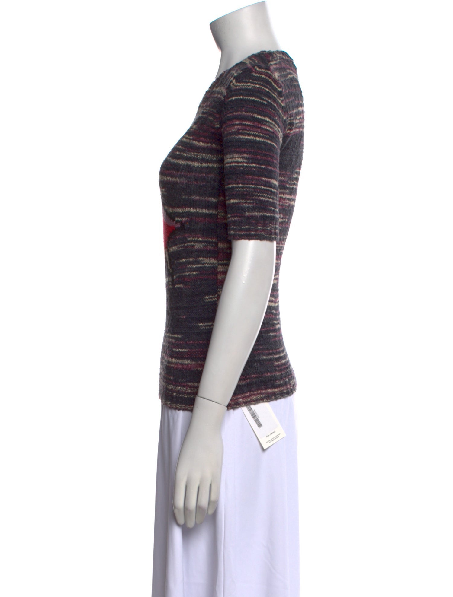 Étoile Isabel Marant Striped Scoop Neck Sweater