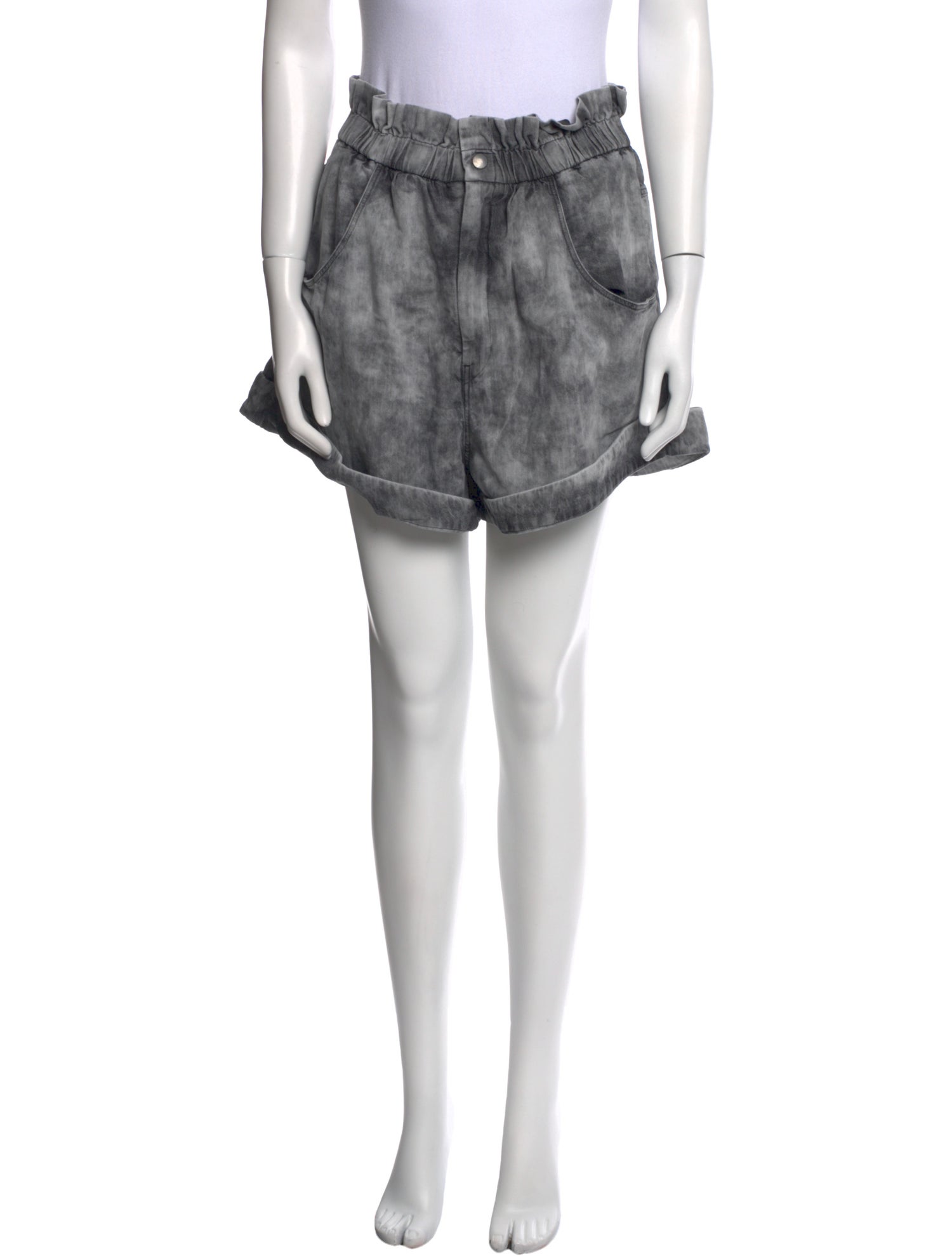 Étoile Isabel Marant Tie-Dye Print Mini Shorts