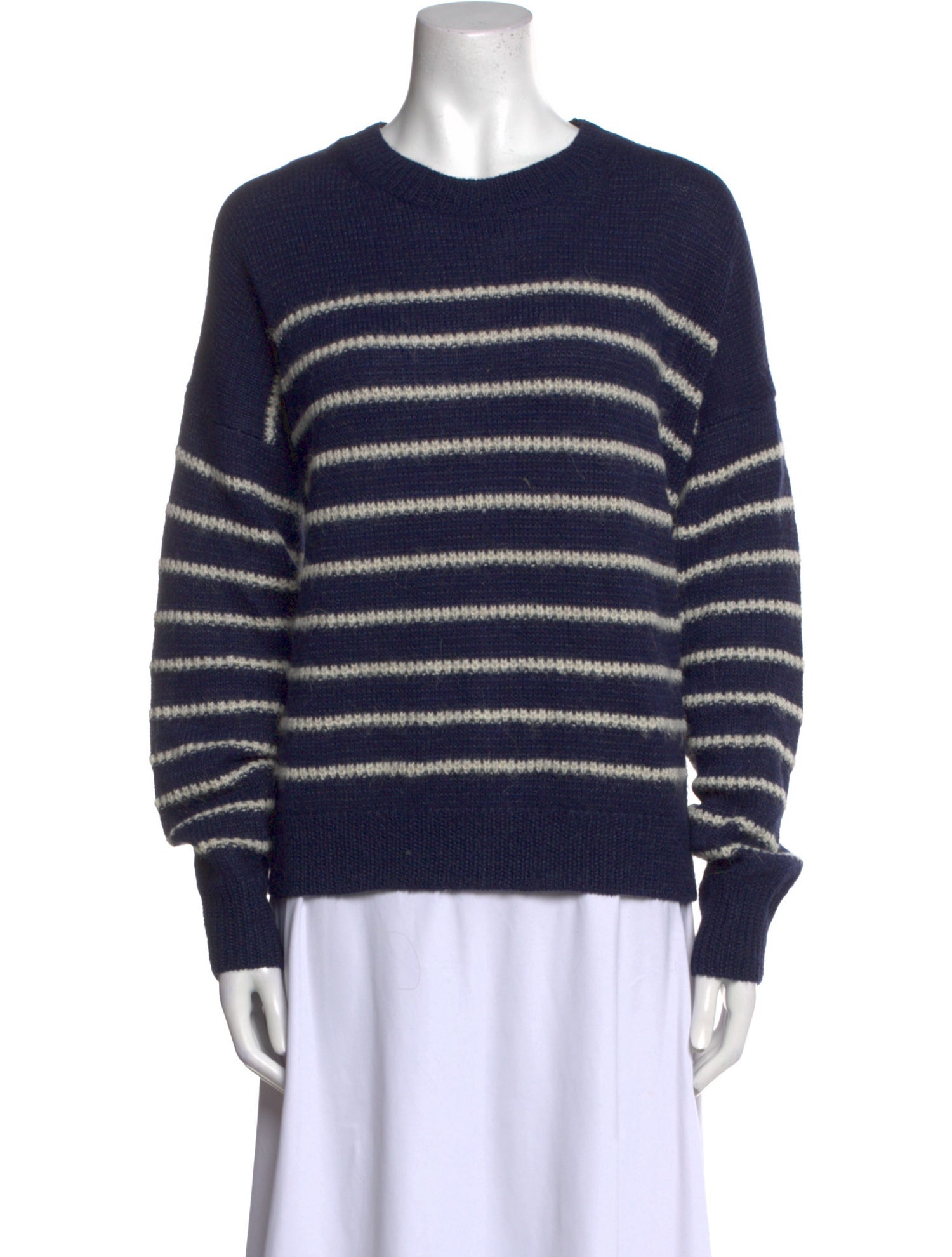 Étoile Isabel Marant Striped Crew Neck Sweater