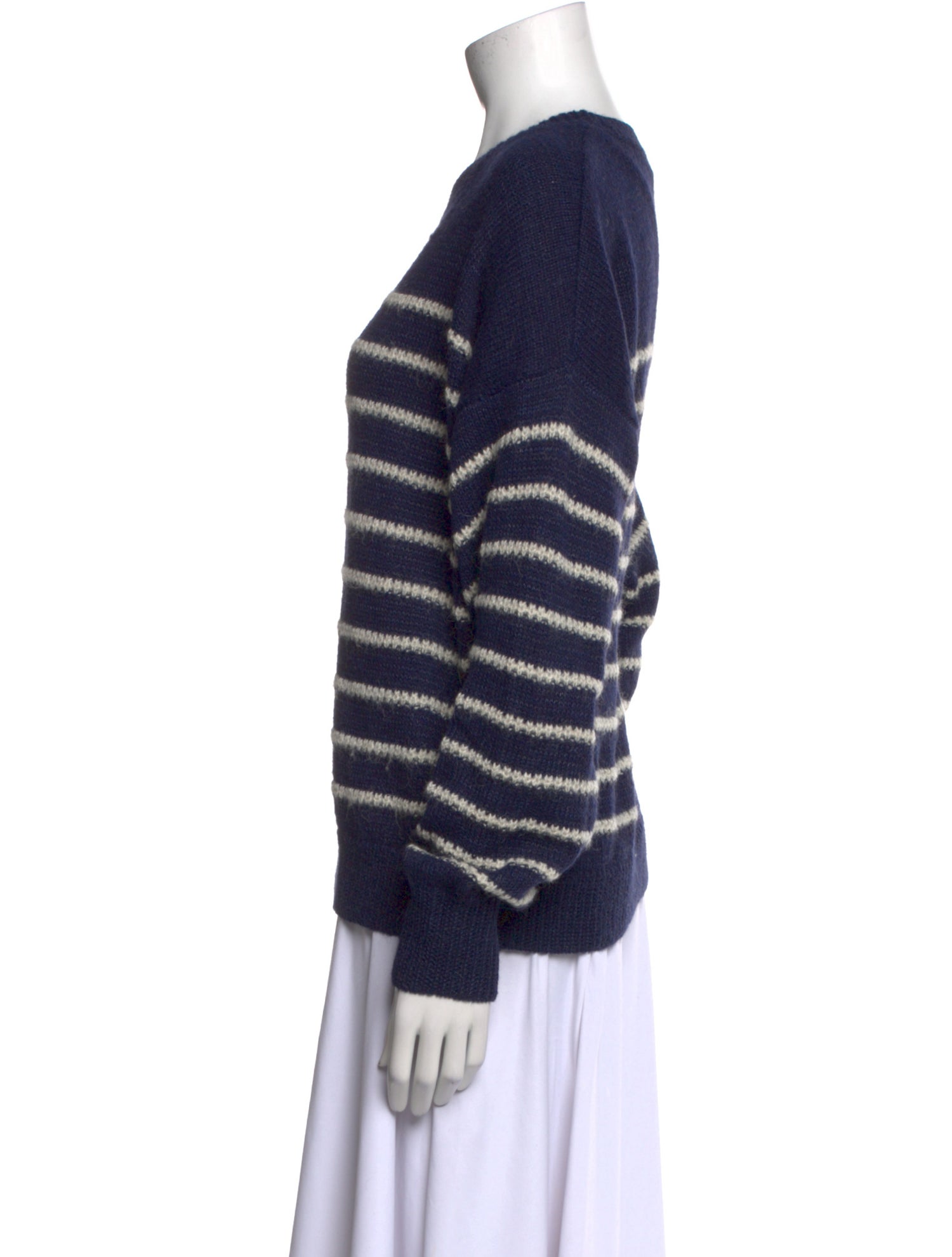 Étoile Isabel Marant Striped Crew Neck Sweater