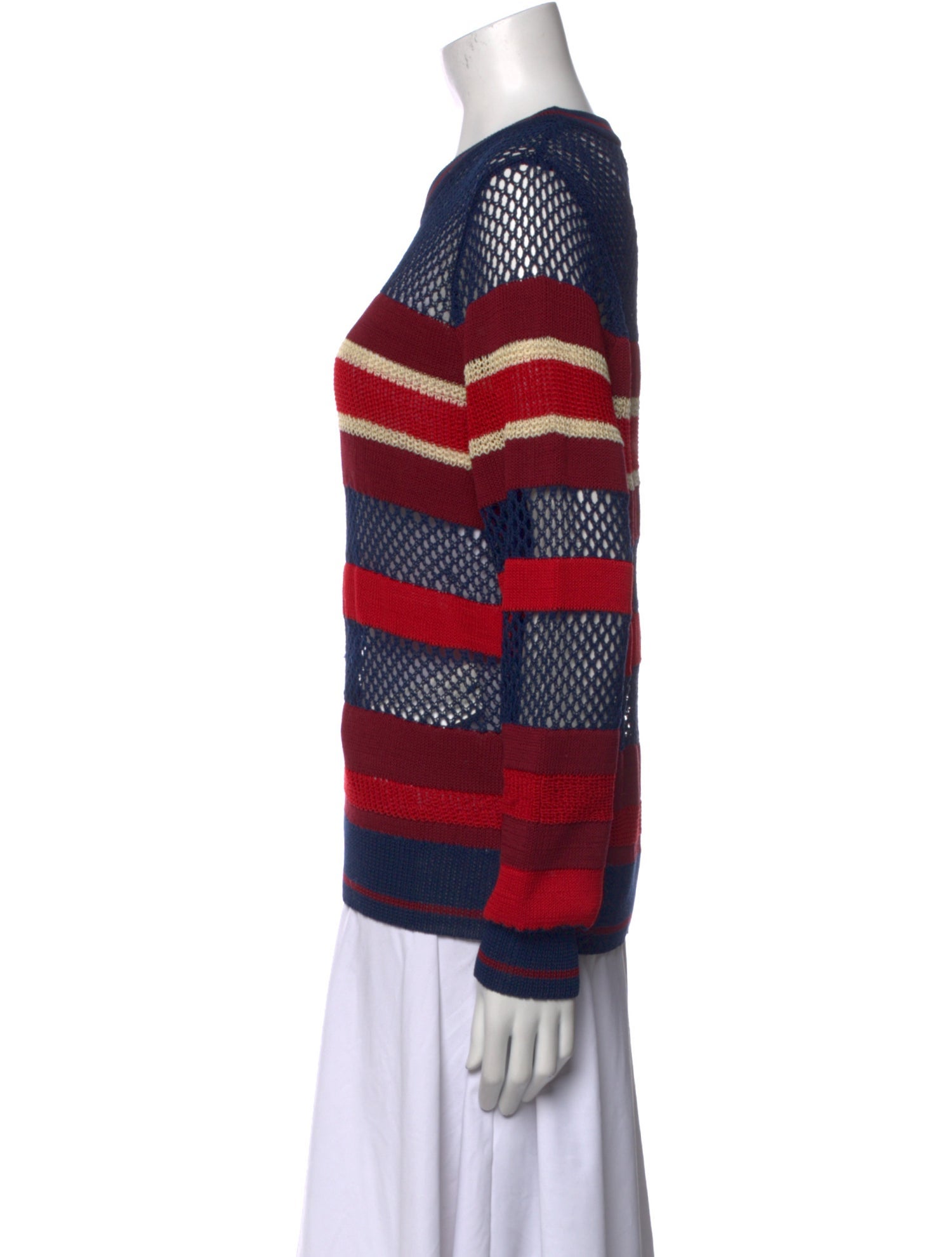 Étoile Isabel Marant Striped Crew Neck Sweater