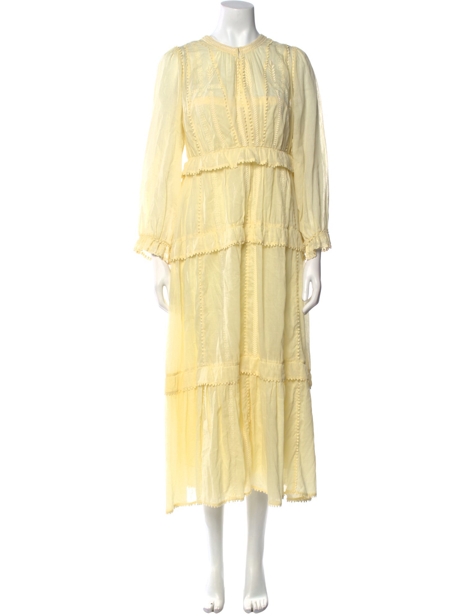 Étoile Isabel Marant Crew Neck Long Dress