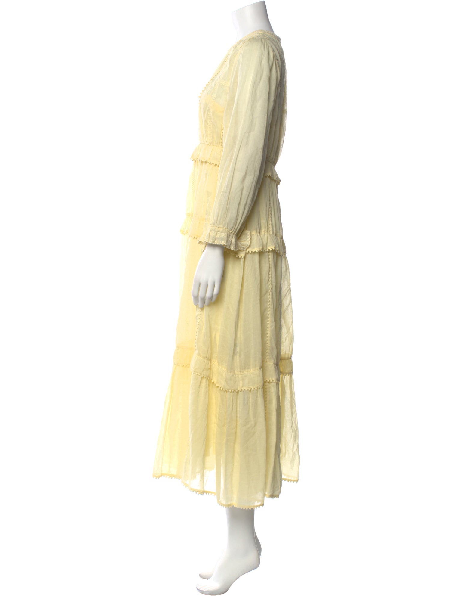 Étoile Isabel Marant Crew Neck Long Dress