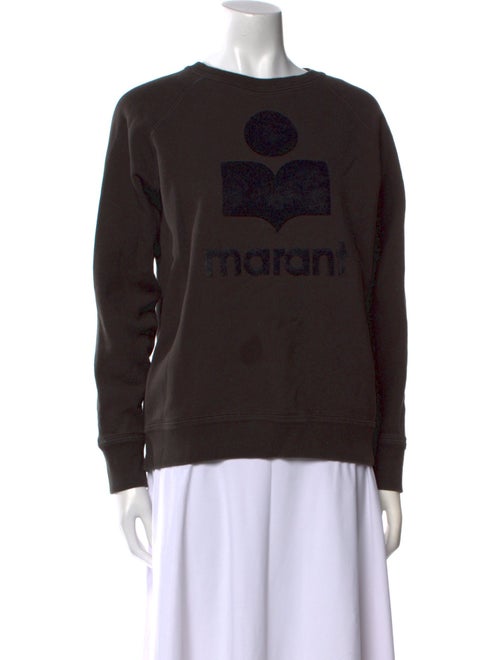 Étoile Isabel Marant Graphic Print Crew Neck Sweatshirt