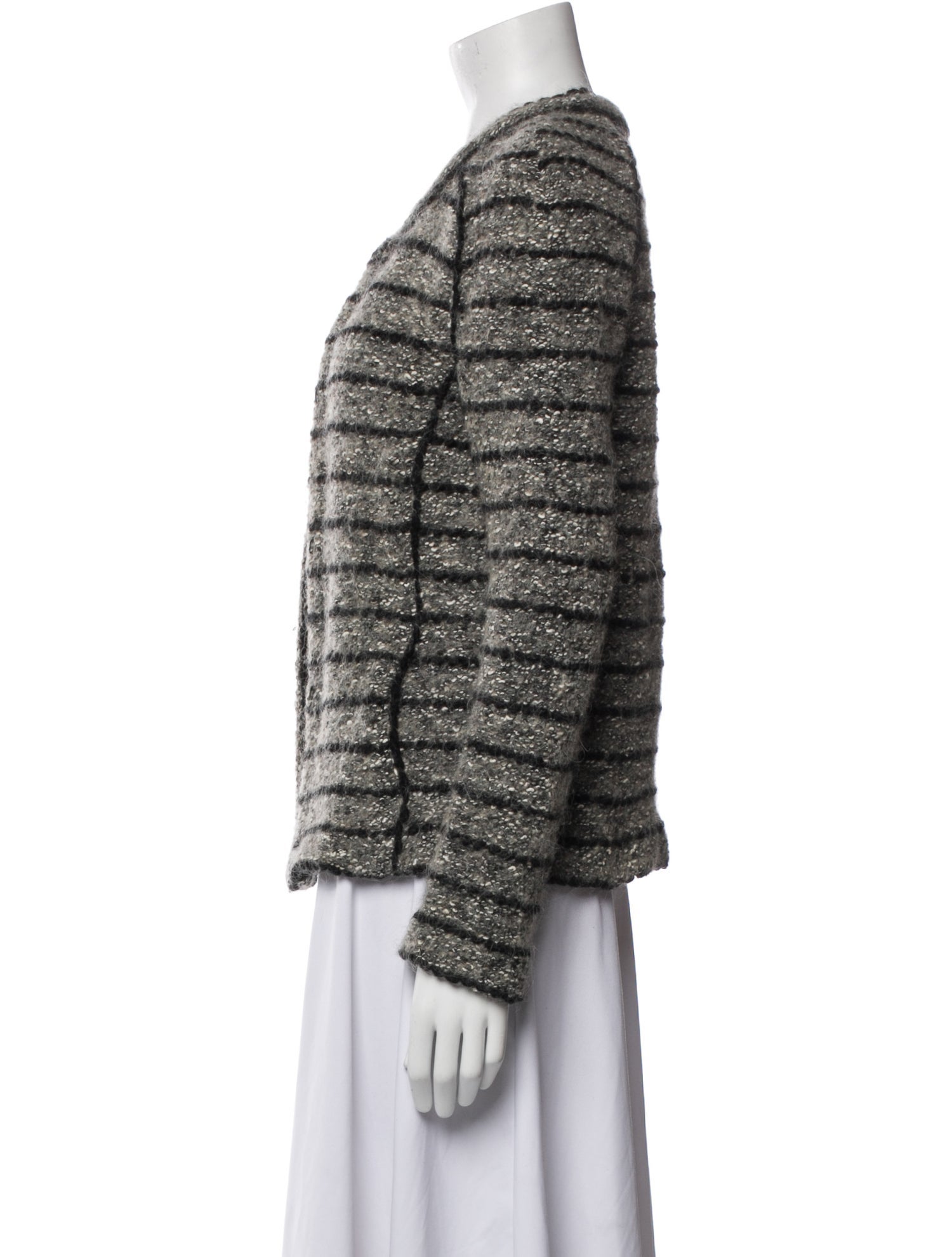 Étoile Isabel Marant Wool Striped Evening Jacket