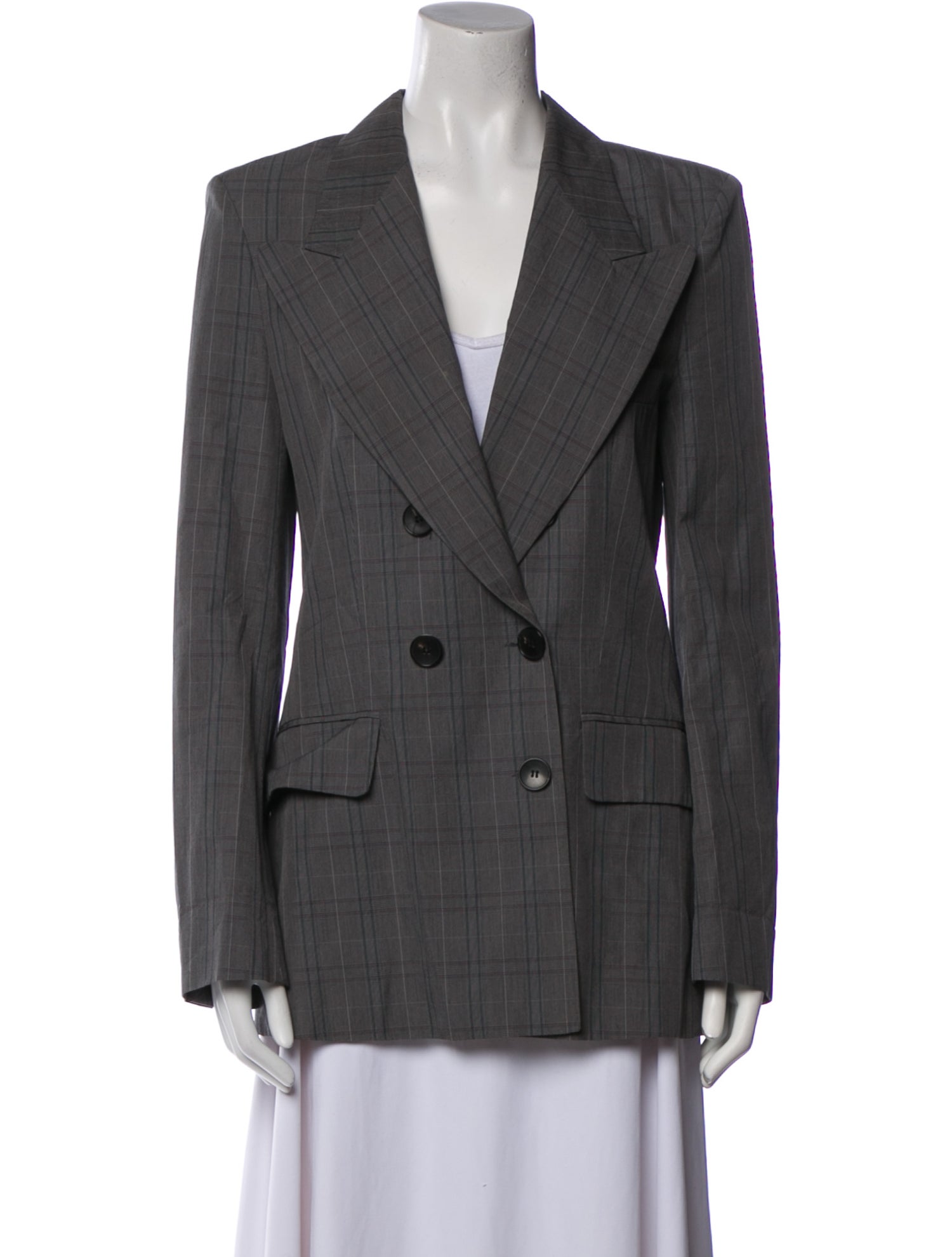 Étoile Isabel Marant Plaid Print Blazer