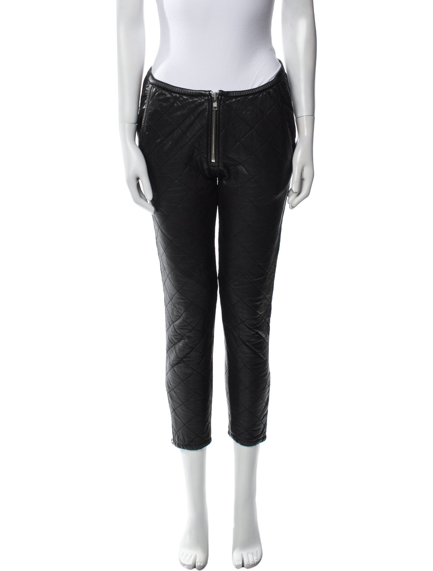 Étoile Isabel Marant Lambskin Skinny Leg Pants