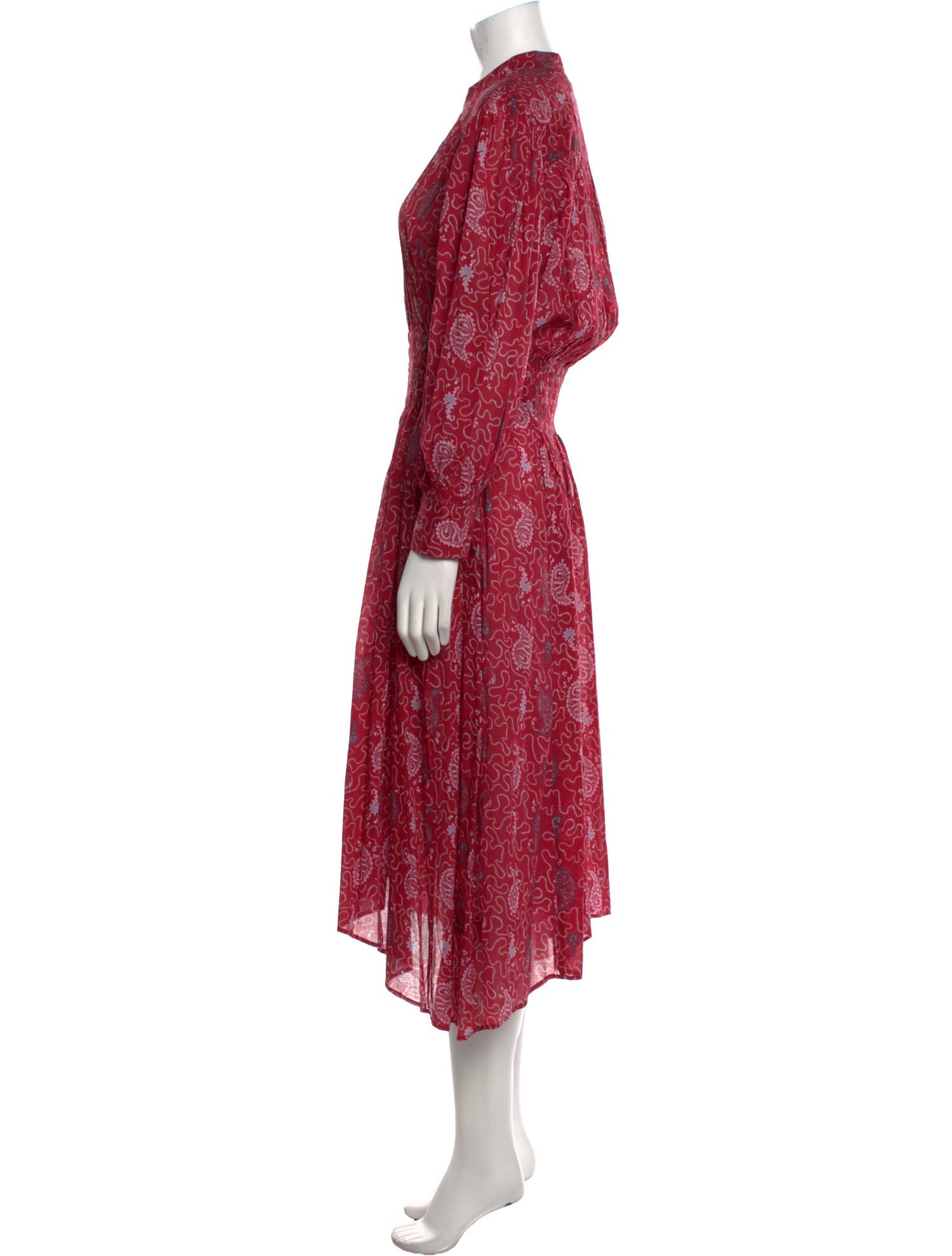 Étoile Isabel Marant Paisley Print Long Dress
