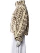 Étoile Isabel Marant Printed Faux Fur Jacket