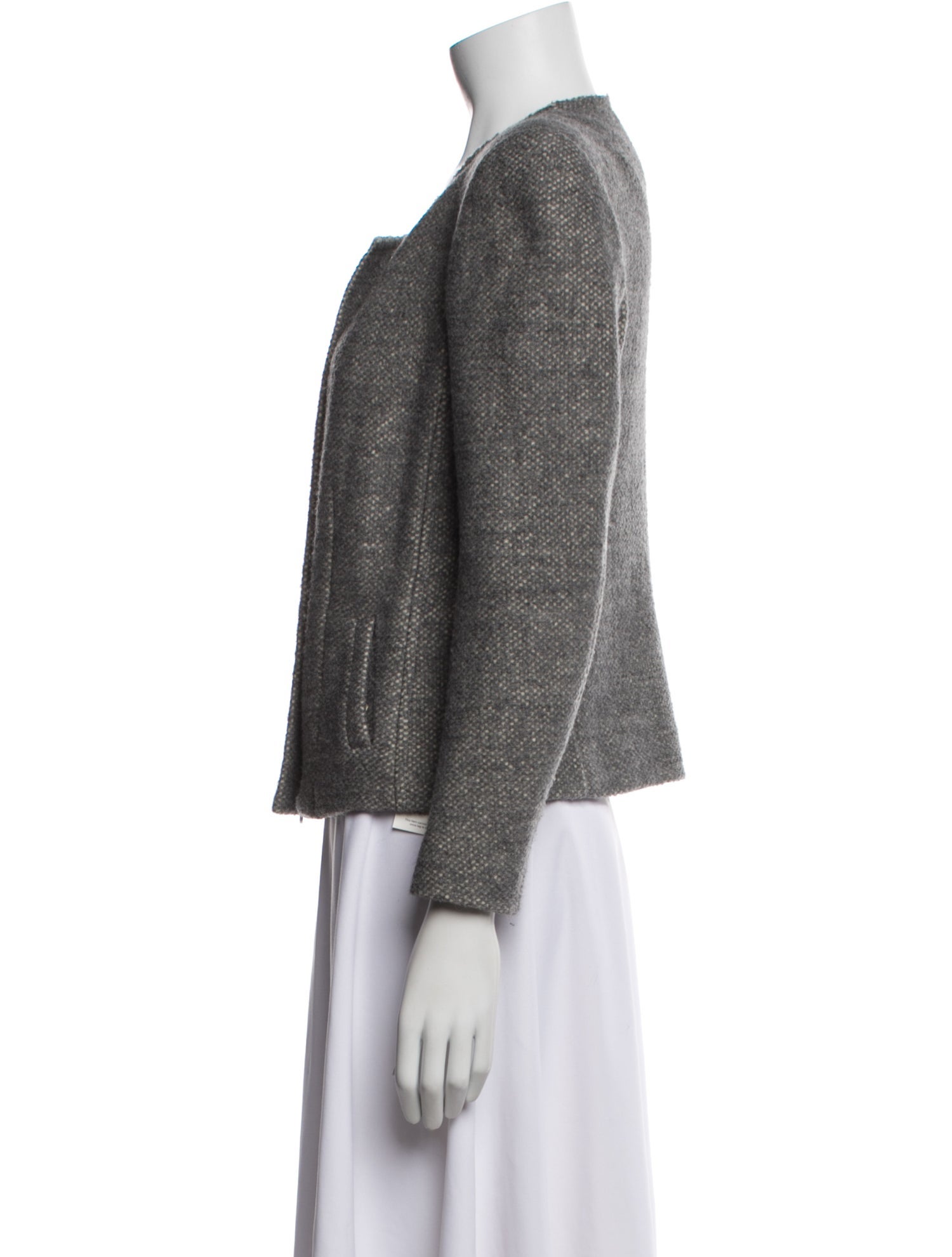 Étoile Isabel Marant Virgin Wool Tweed Pattern Jacket