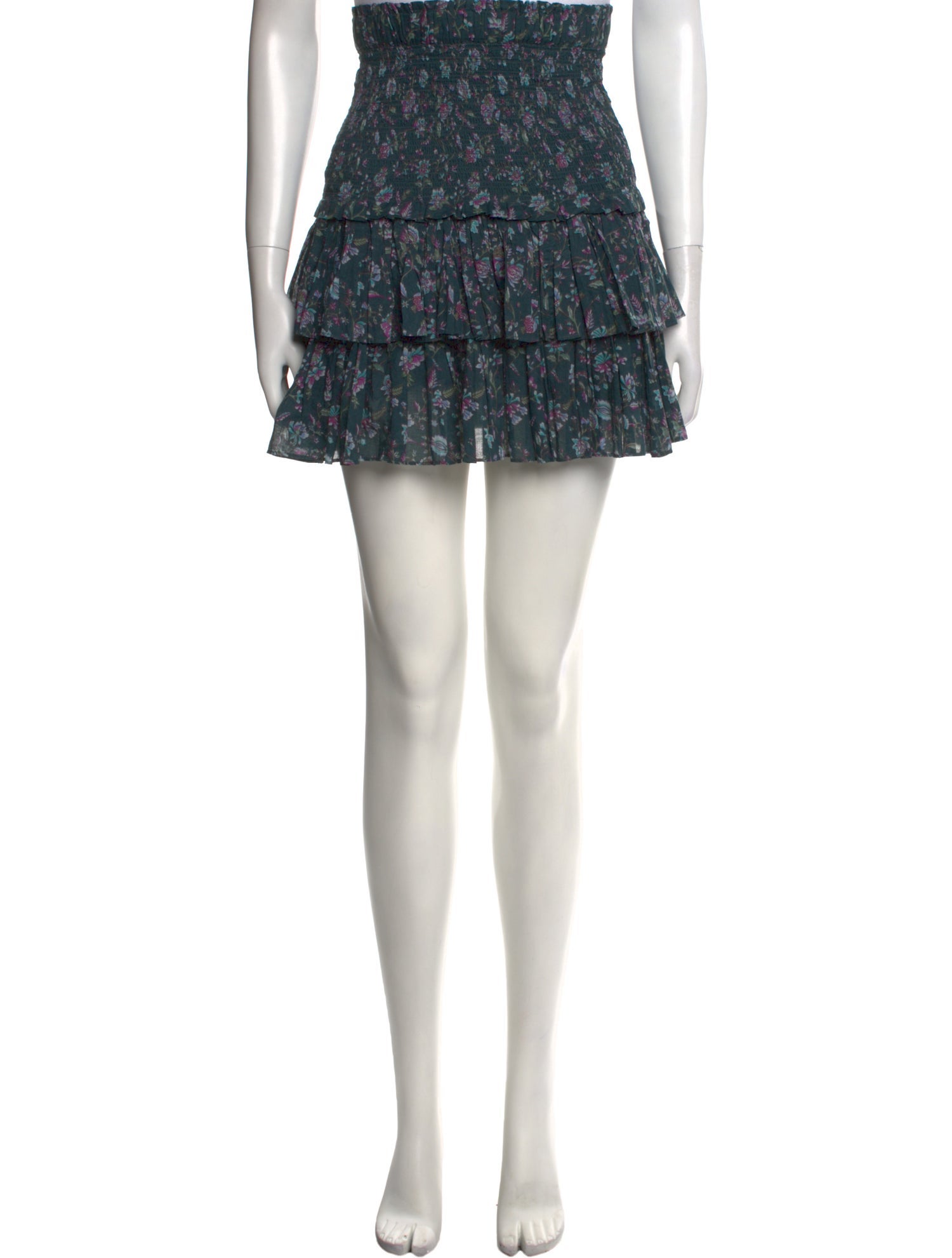 Étoile Isabel Marant Floral Print Mini Skirt