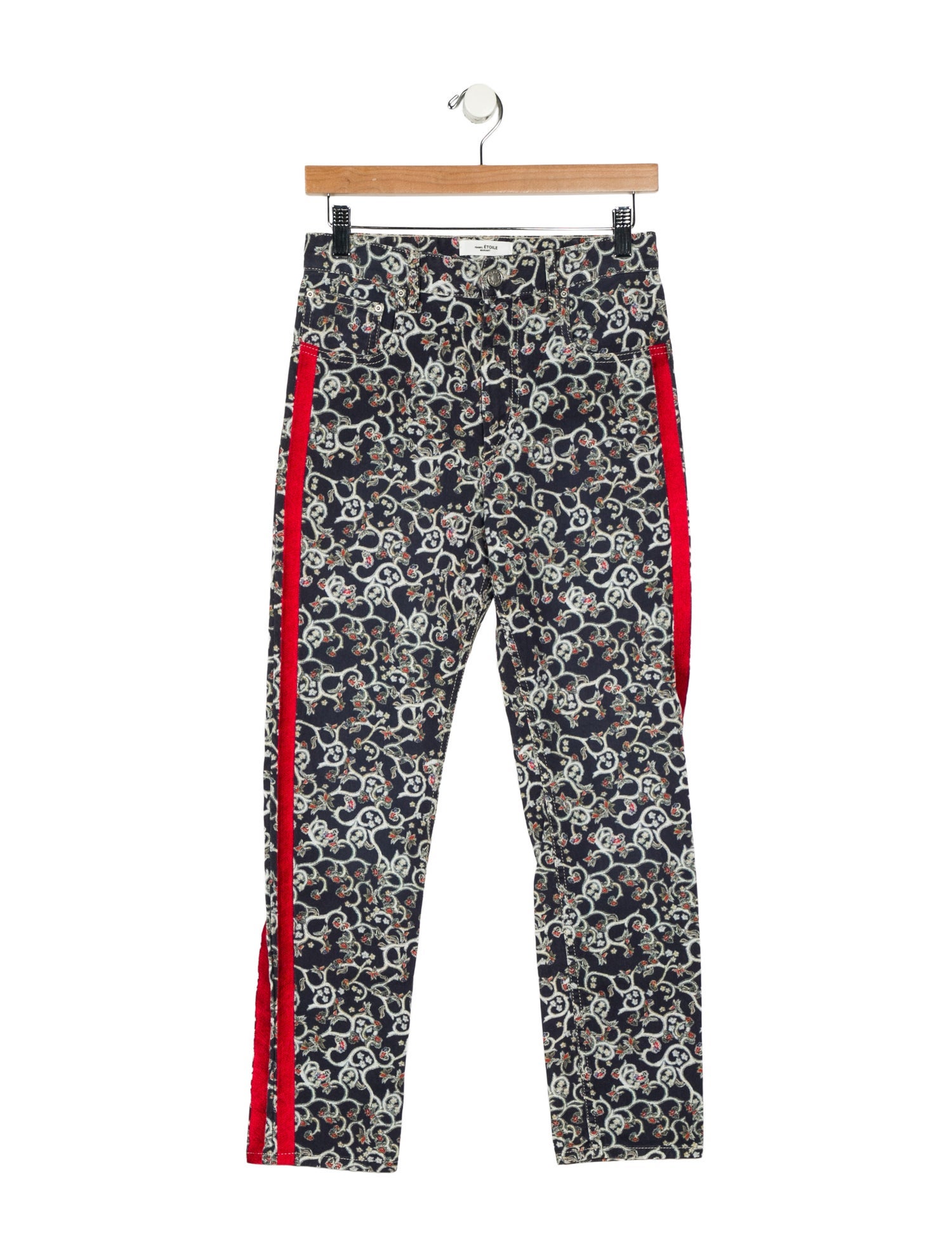 Étoile Isabel Marant Mid-Rise Straight Leg Jeans