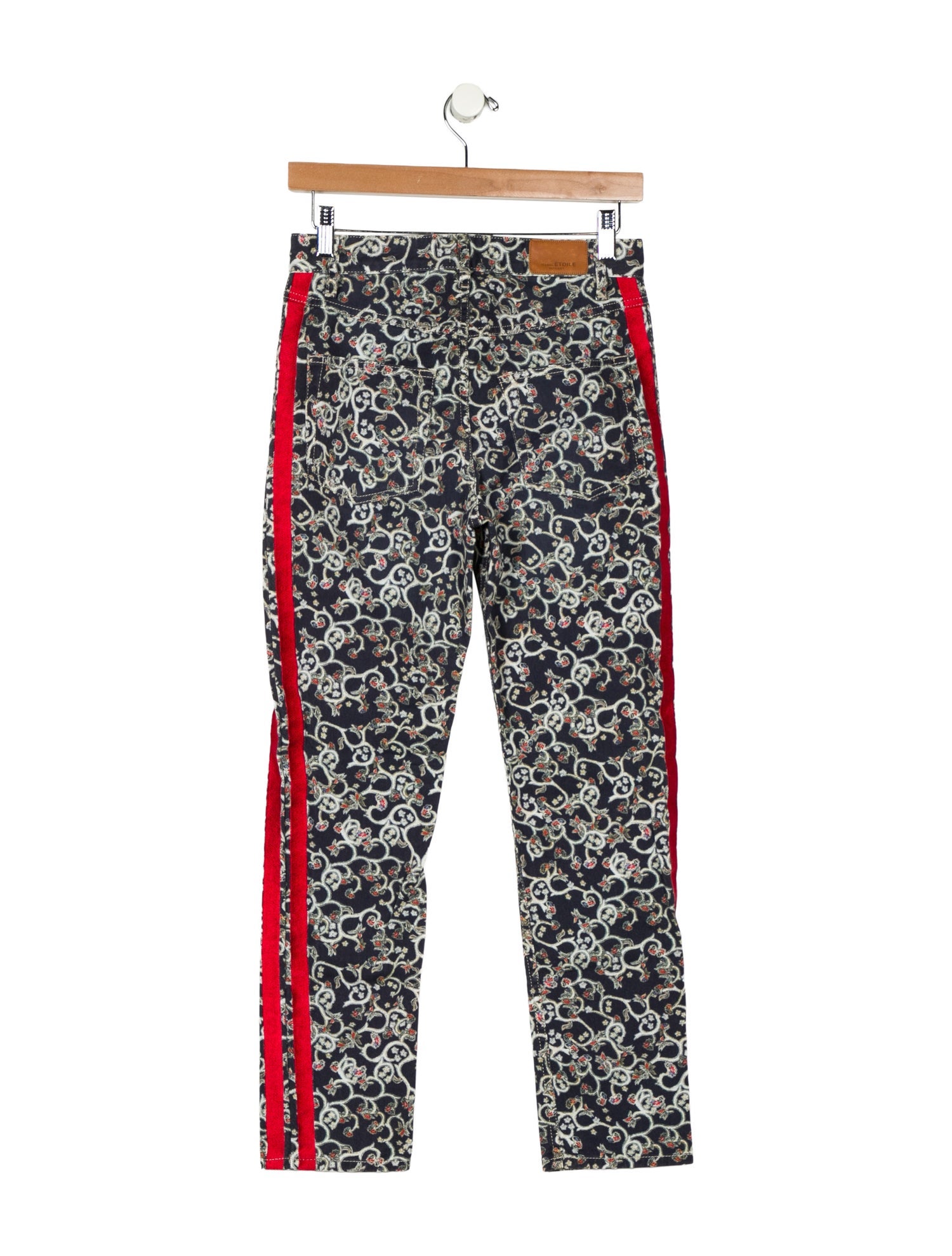 Étoile Isabel Marant Mid-Rise Straight Leg Jeans