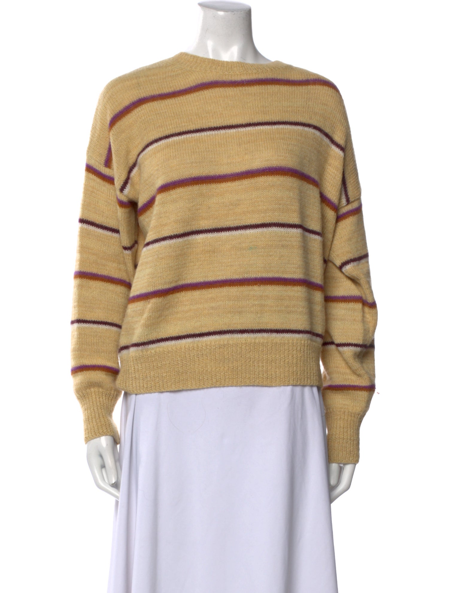 Étoile Isabel Marant Striped Crew Neck Sweater