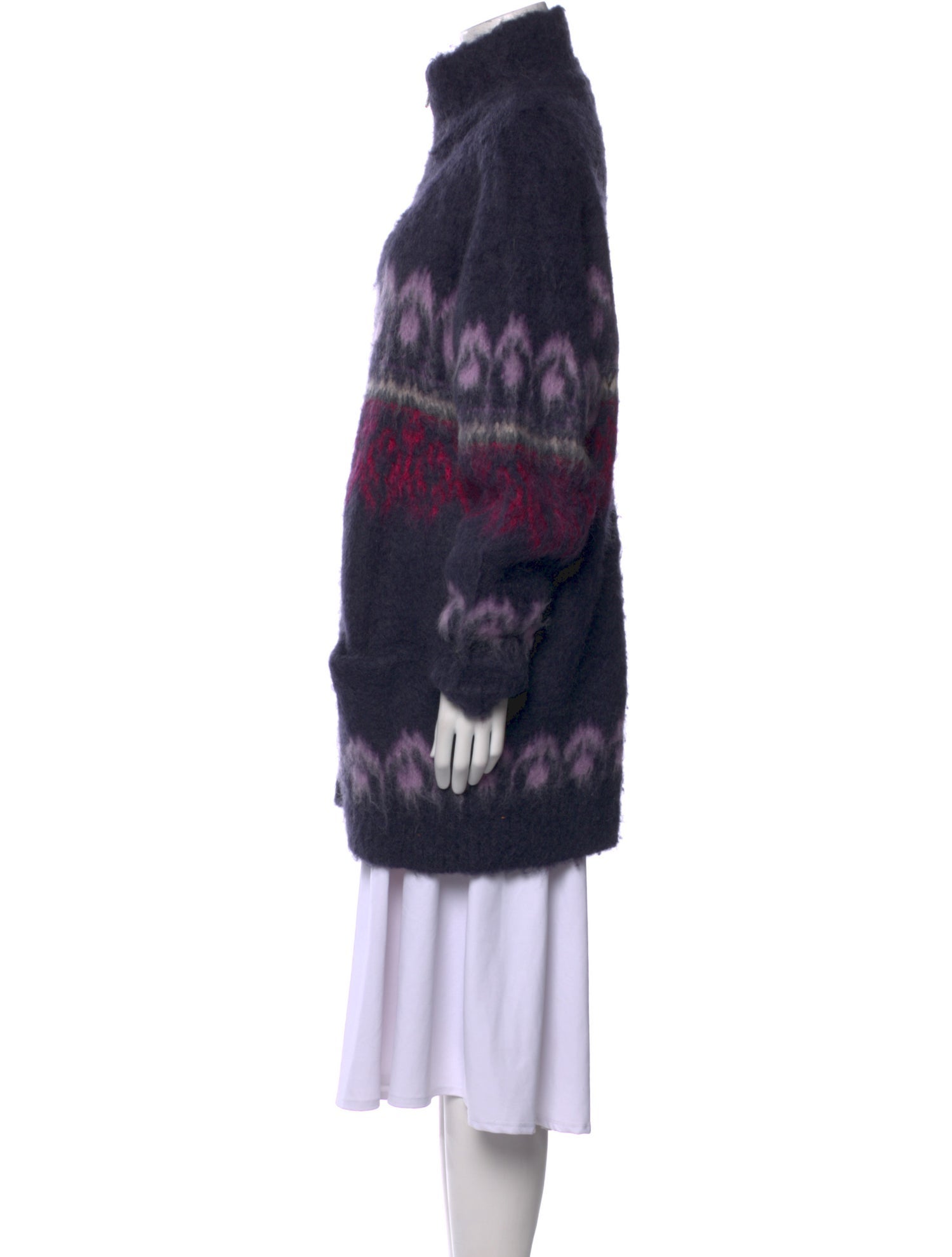 Étoile Isabel Marant Printed Mock Neck Sweater