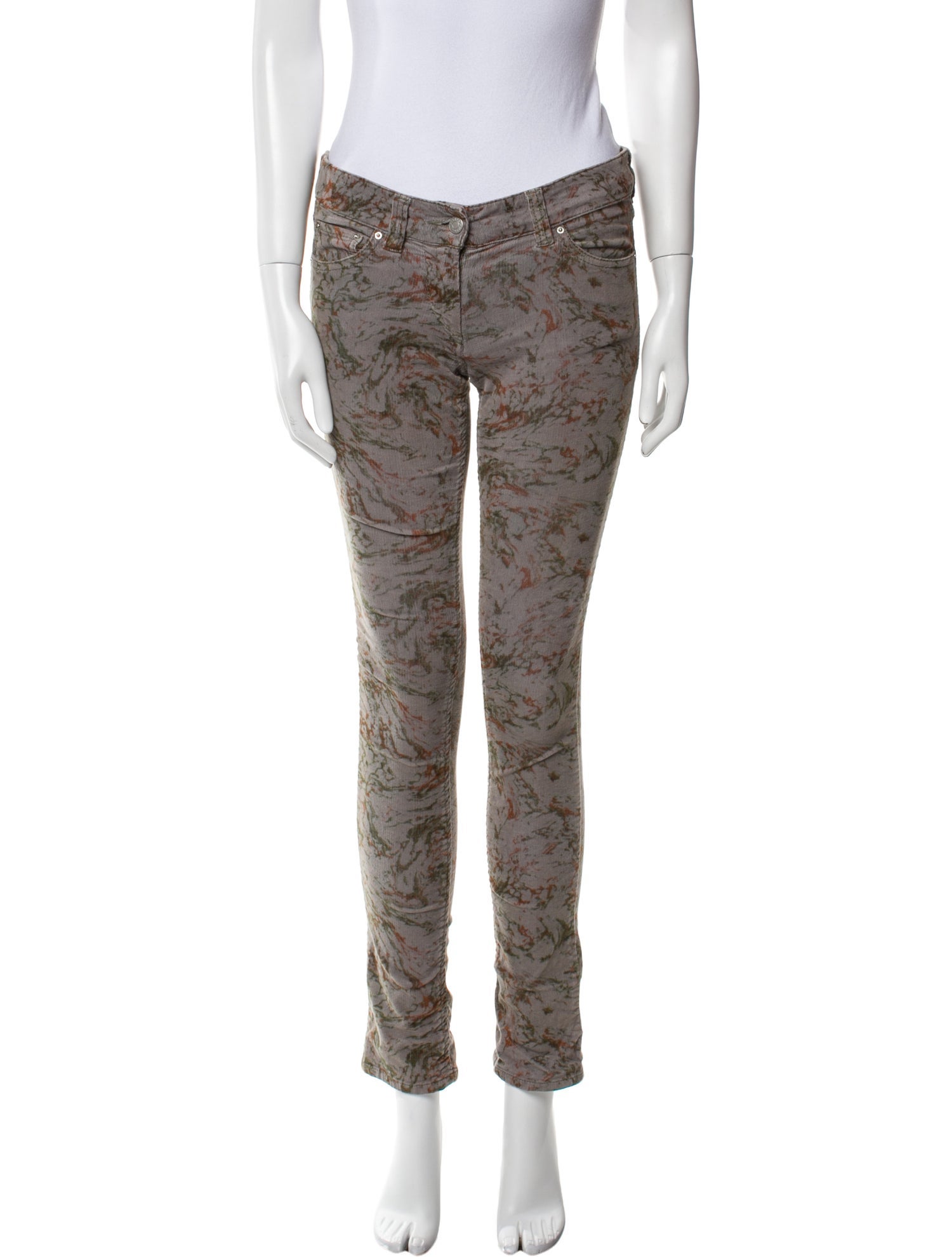 Étoile Isabel Marant Printed Skinny Leg Pants