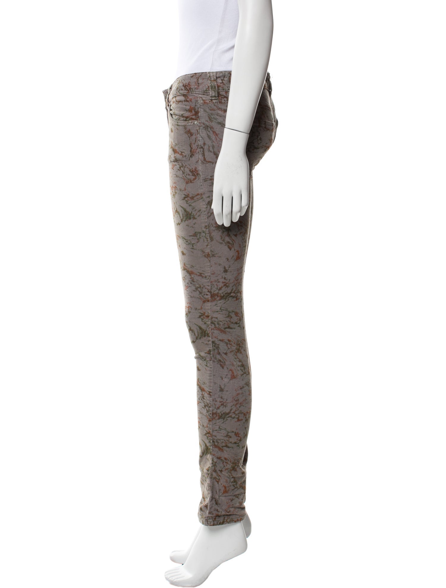 Étoile Isabel Marant Printed Skinny Leg Pants