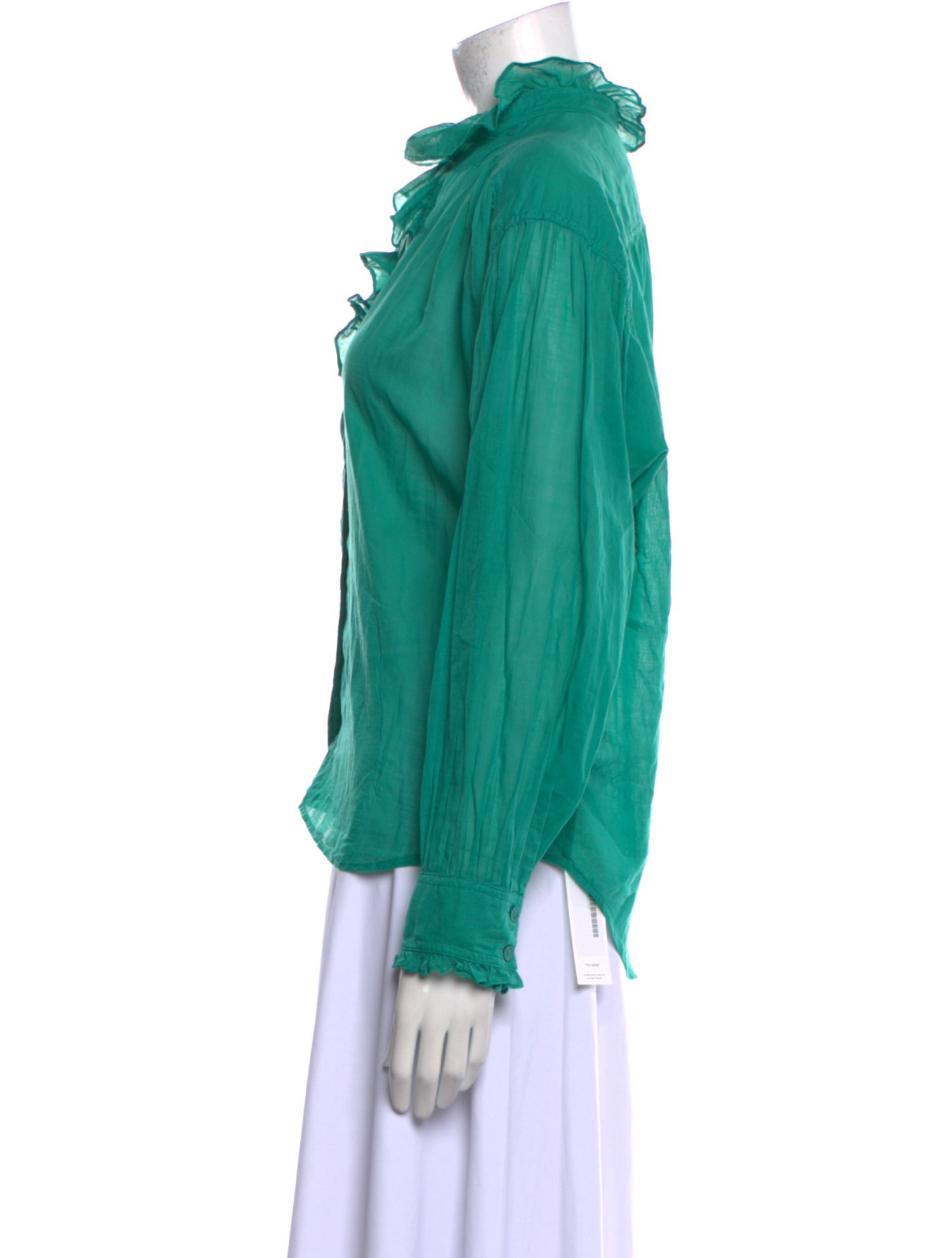 Étoile Isabel Marant Mock Neck Long Sleeve Blouse