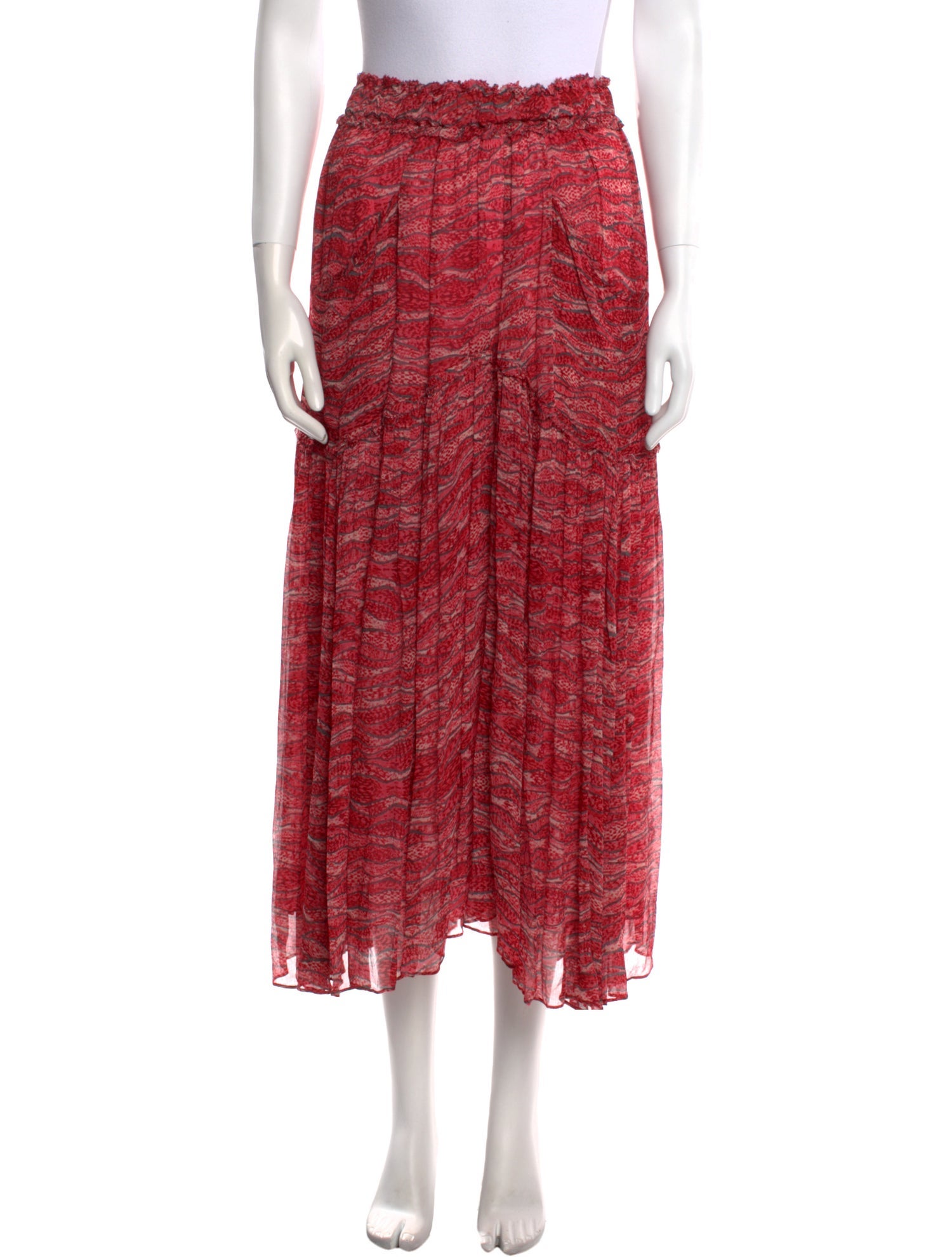 Étoile Isabel Marant Printed Midi Length Skirt w/ Tags