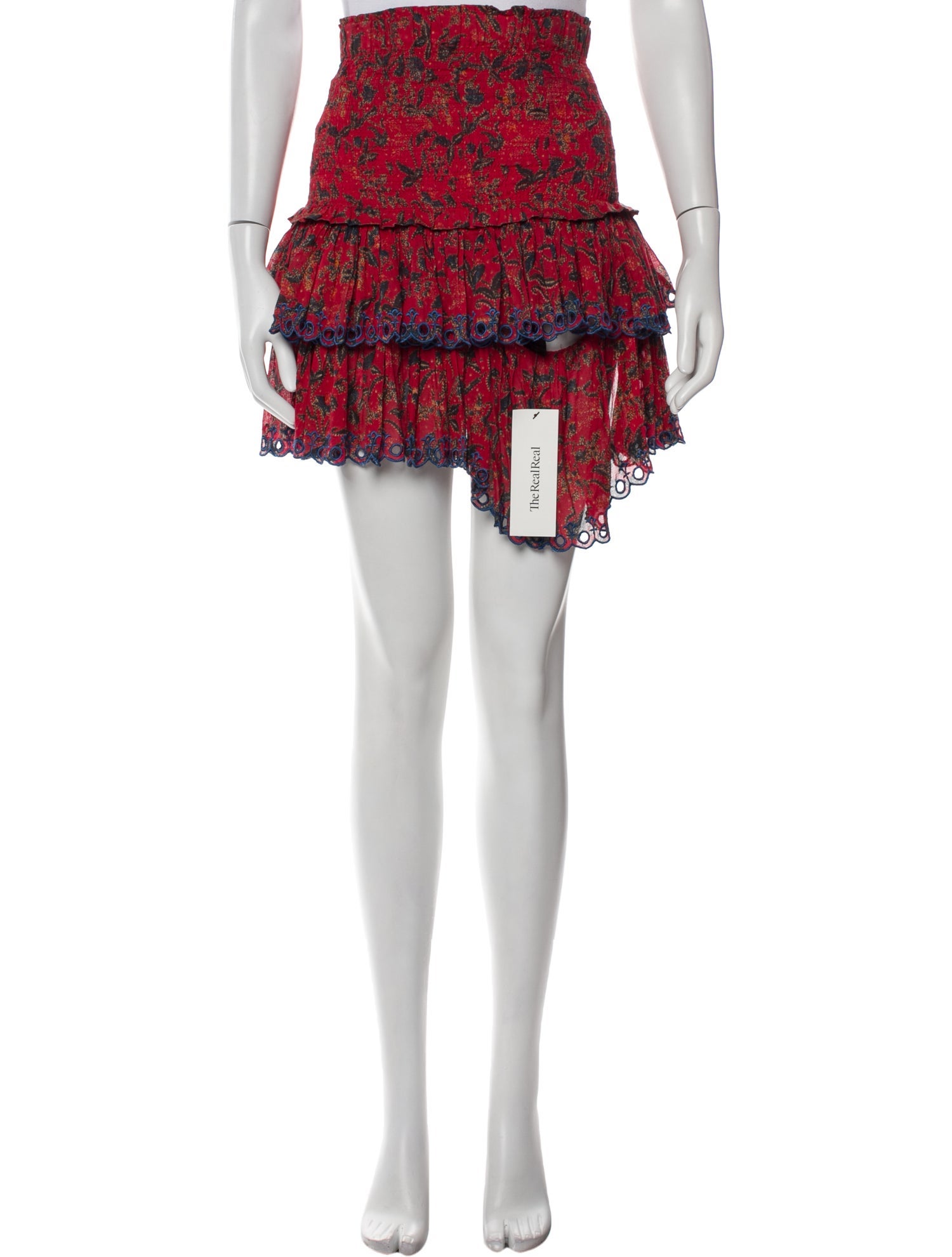 Étoile Isabel Marant Floral Print Mini Skirt