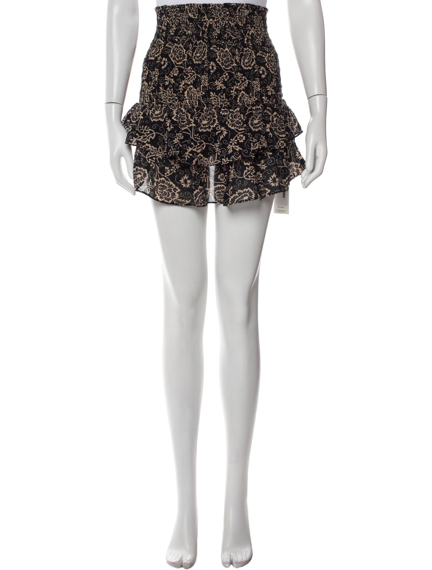 Étoile Isabel Marant Floral Print Mini Skirt
