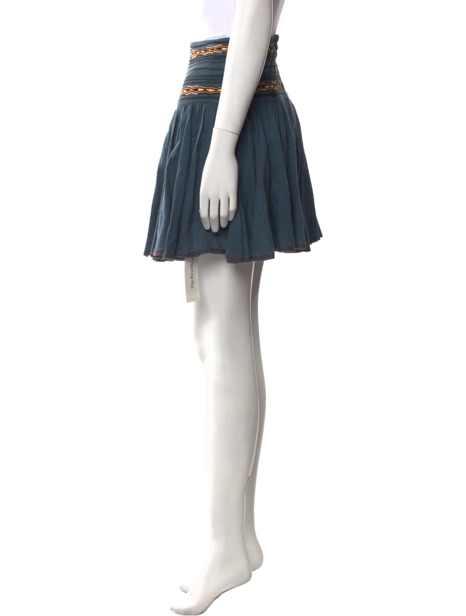 Étoile Isabel Marant Embroidered Accent Mini Skirt