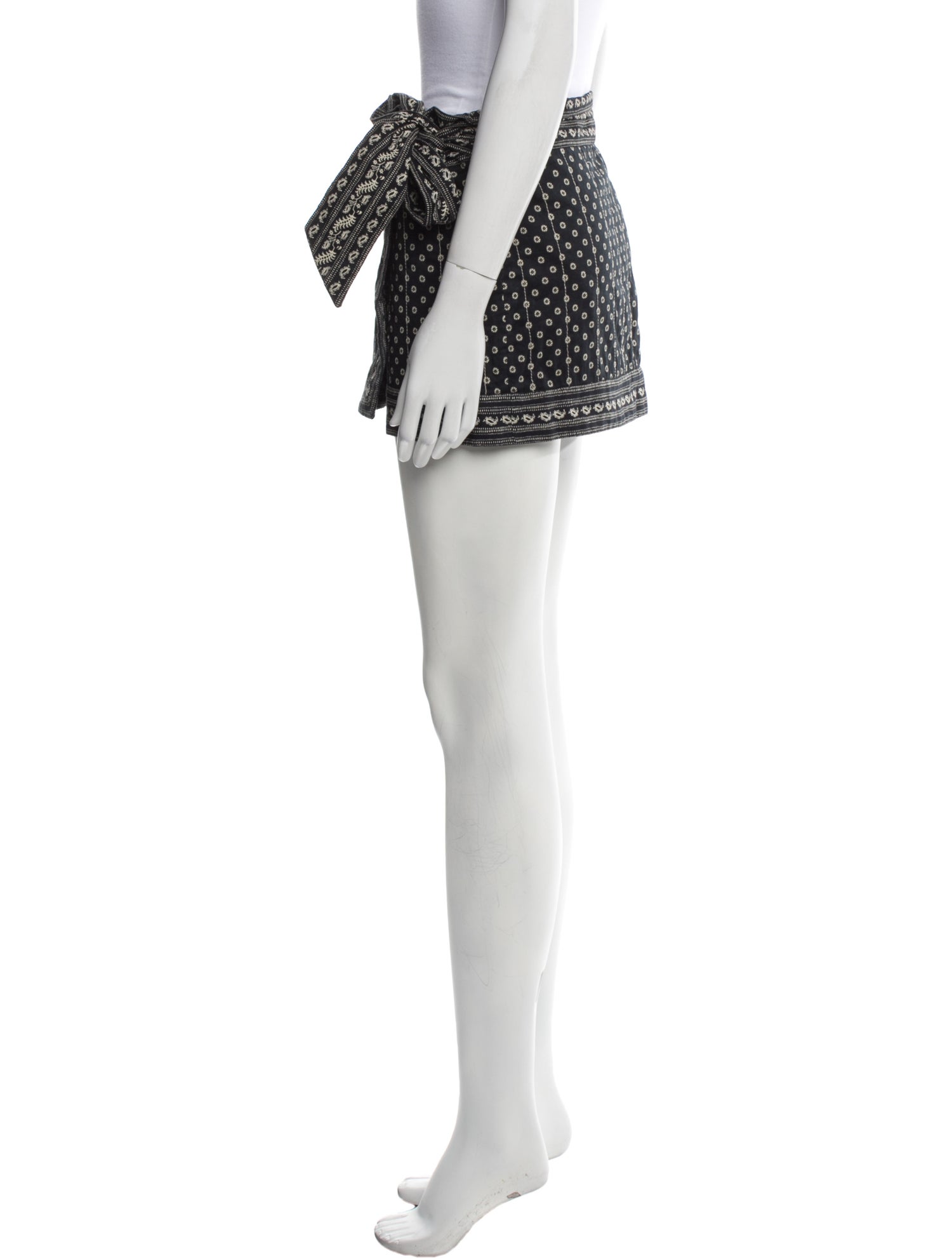 Étoile Isabel Marant Polka Dot Print Mini Skirt