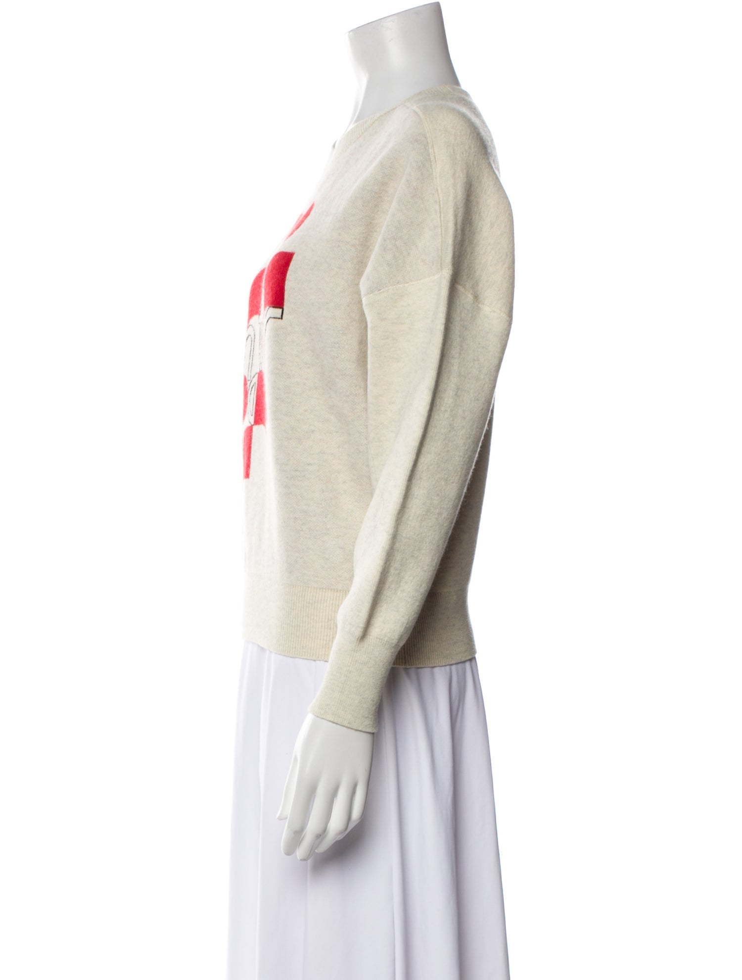 Étoile Isabel Marant Graphic Print Crew Neck Sweater