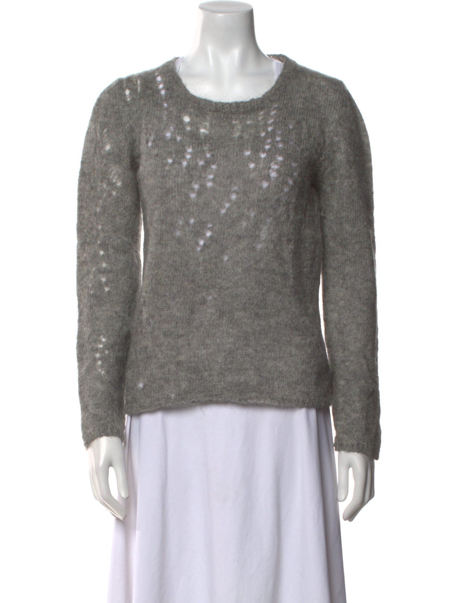 Étoile Isabel Marant Mohair Scoop Neck Sweater