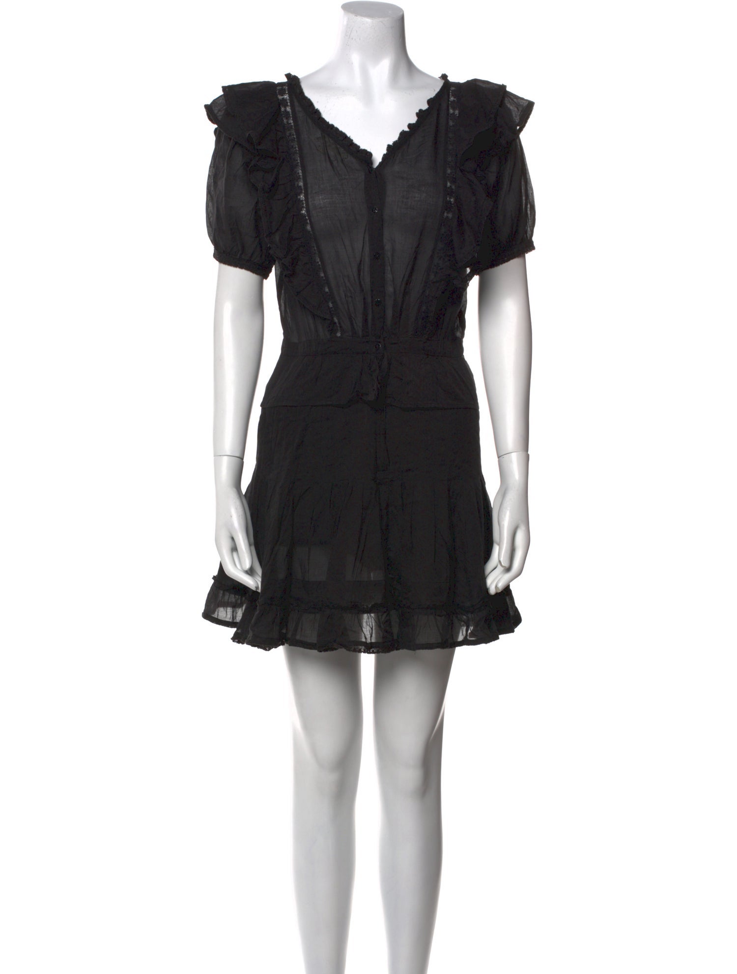 Étoile Isabel Marant V-Neck Mini Dress