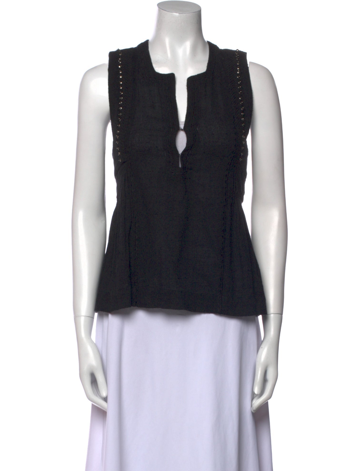 Étoile Isabel Marant V-Neck Sleeveless Top