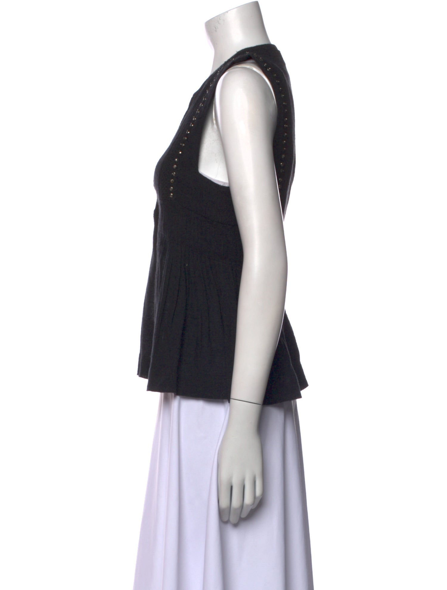 Étoile Isabel Marant V-Neck Sleeveless Top