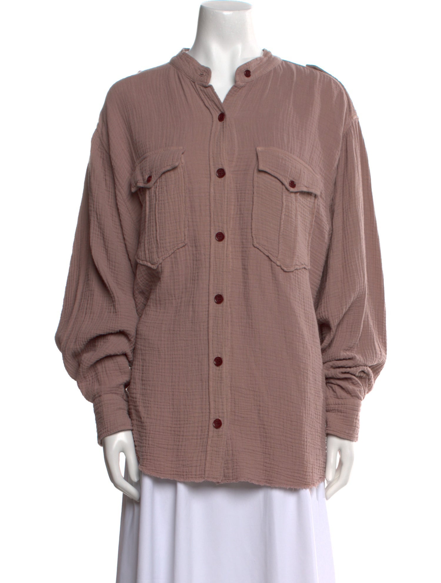 Étoile Isabel Marant Long Sleeve Button-Up Top