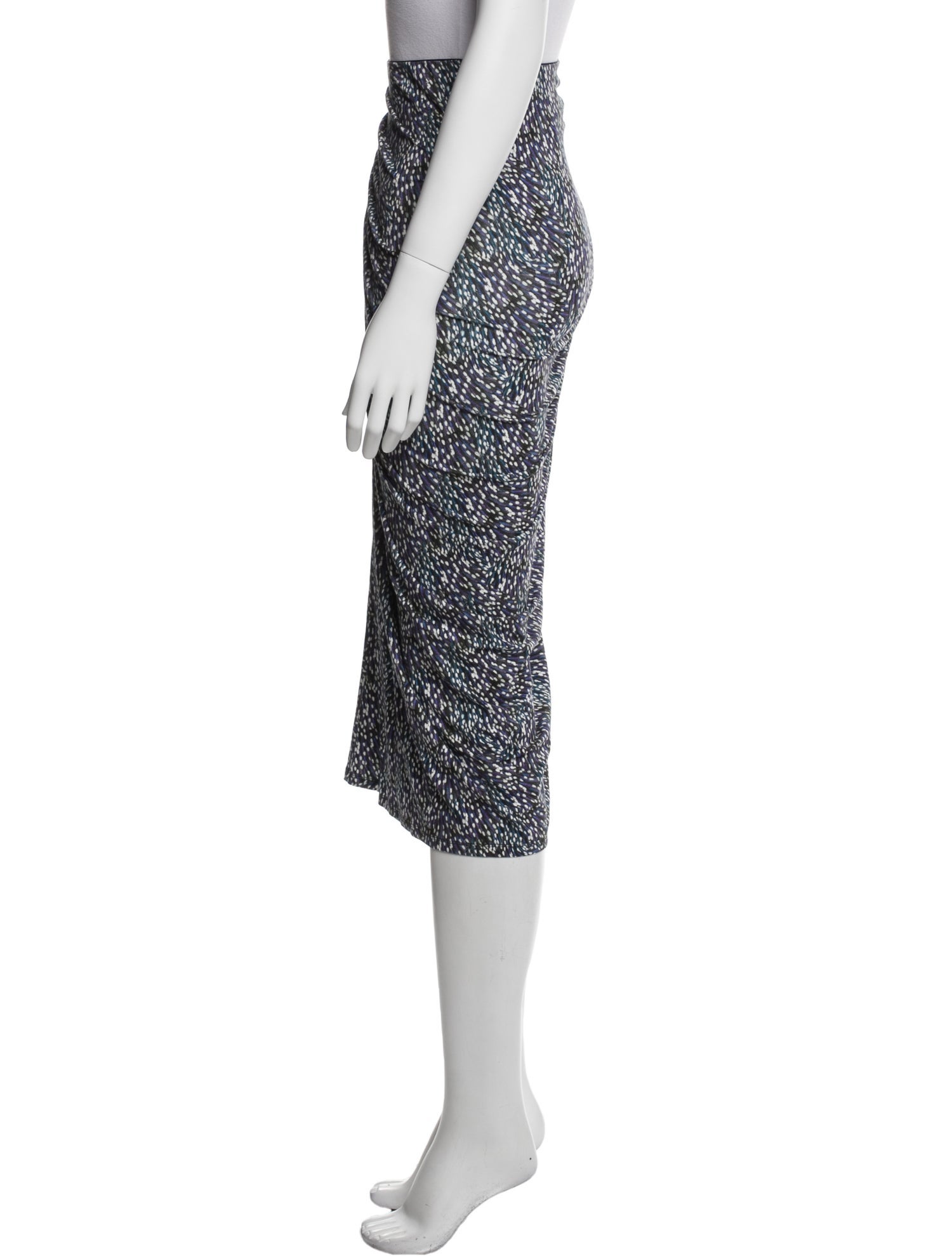 Étoile Isabel Marant Printed Midi Length Skirt