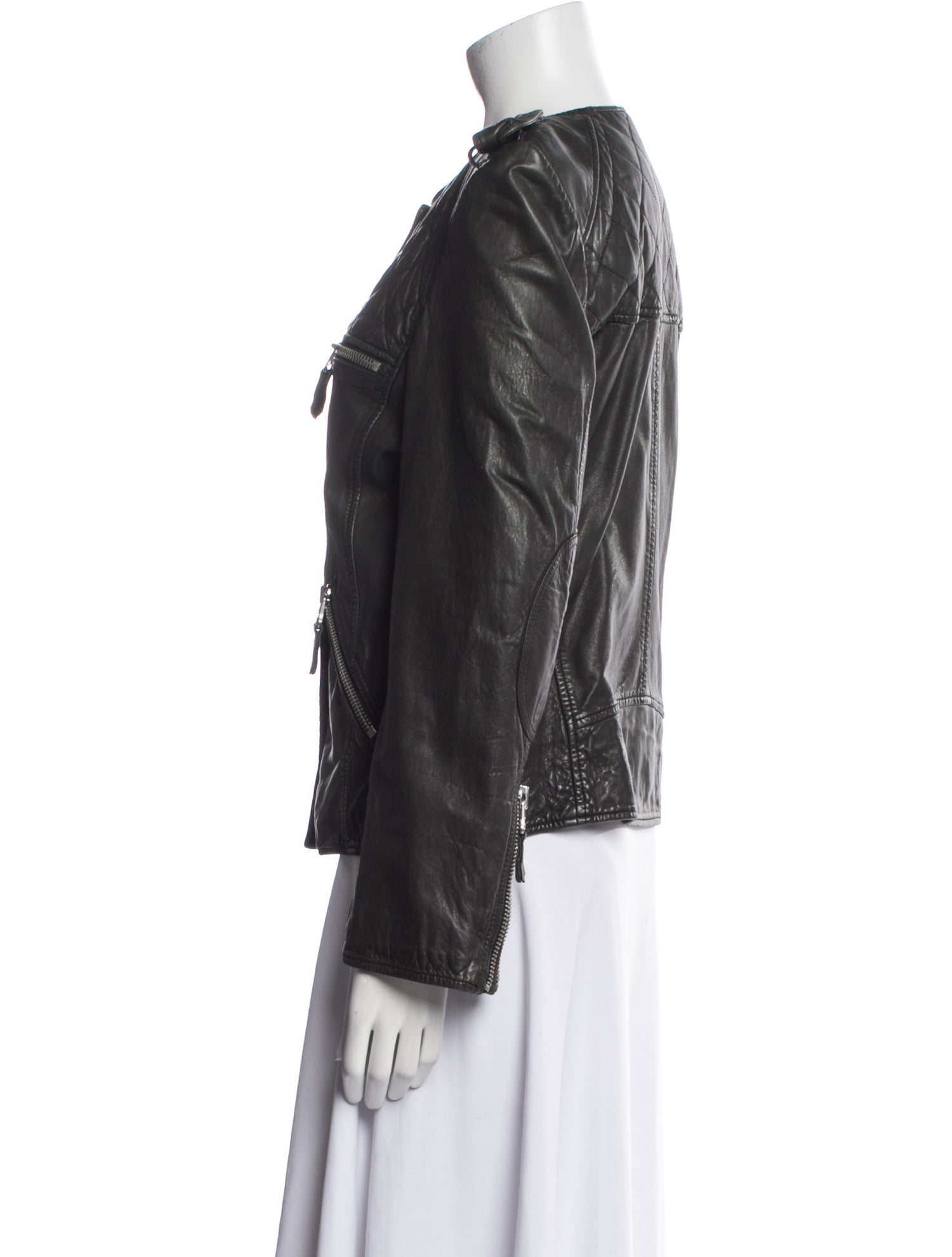 Étoile Isabel Marant Lambskin Biker Jacket