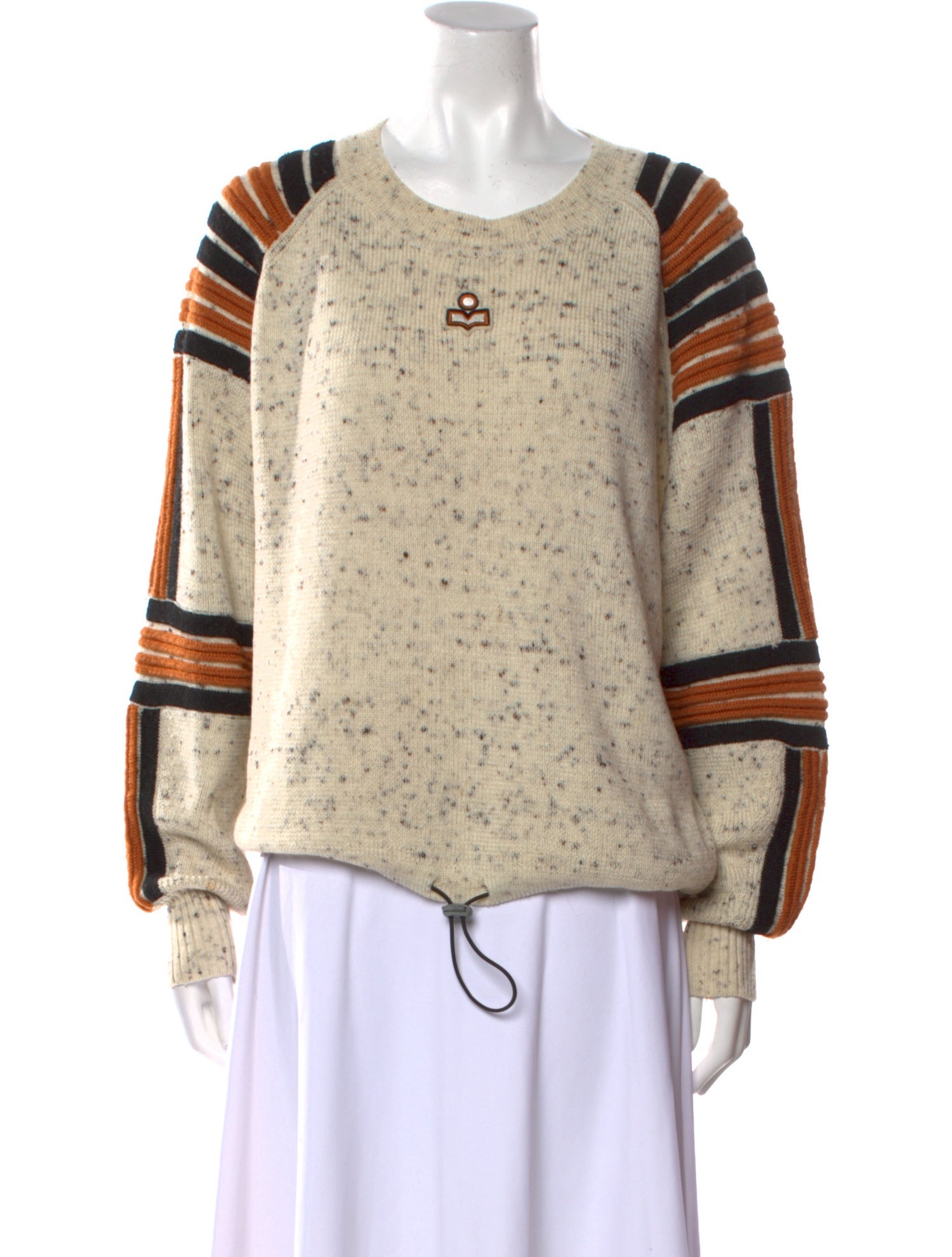 Étoile Isabel Marant Striped Scoop Neck Sweater